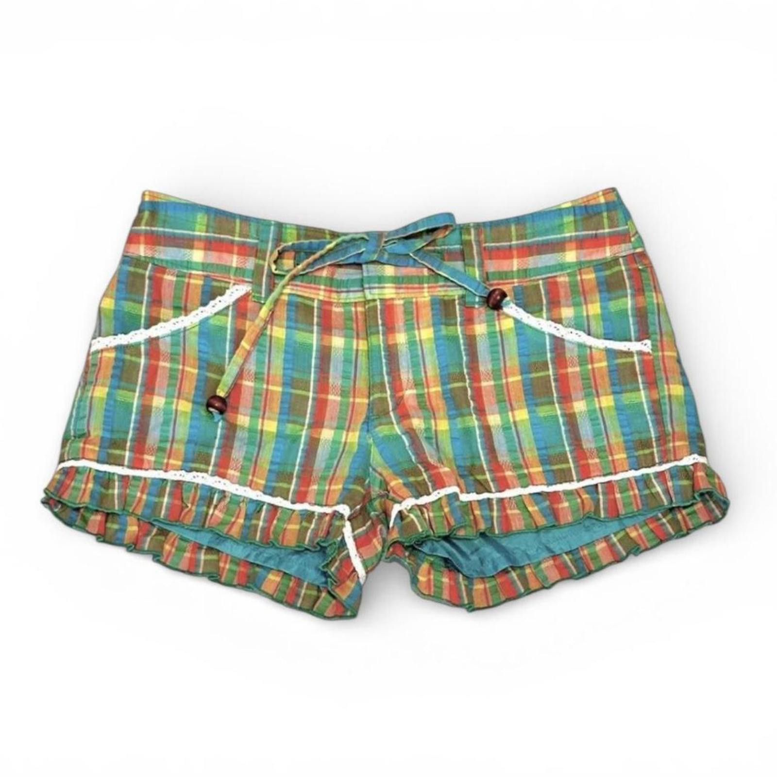 Other Unique whimsy coquette 2000s colourful shorts pants Size 26" / US 2 / IT 38 - 1 Thumbnail