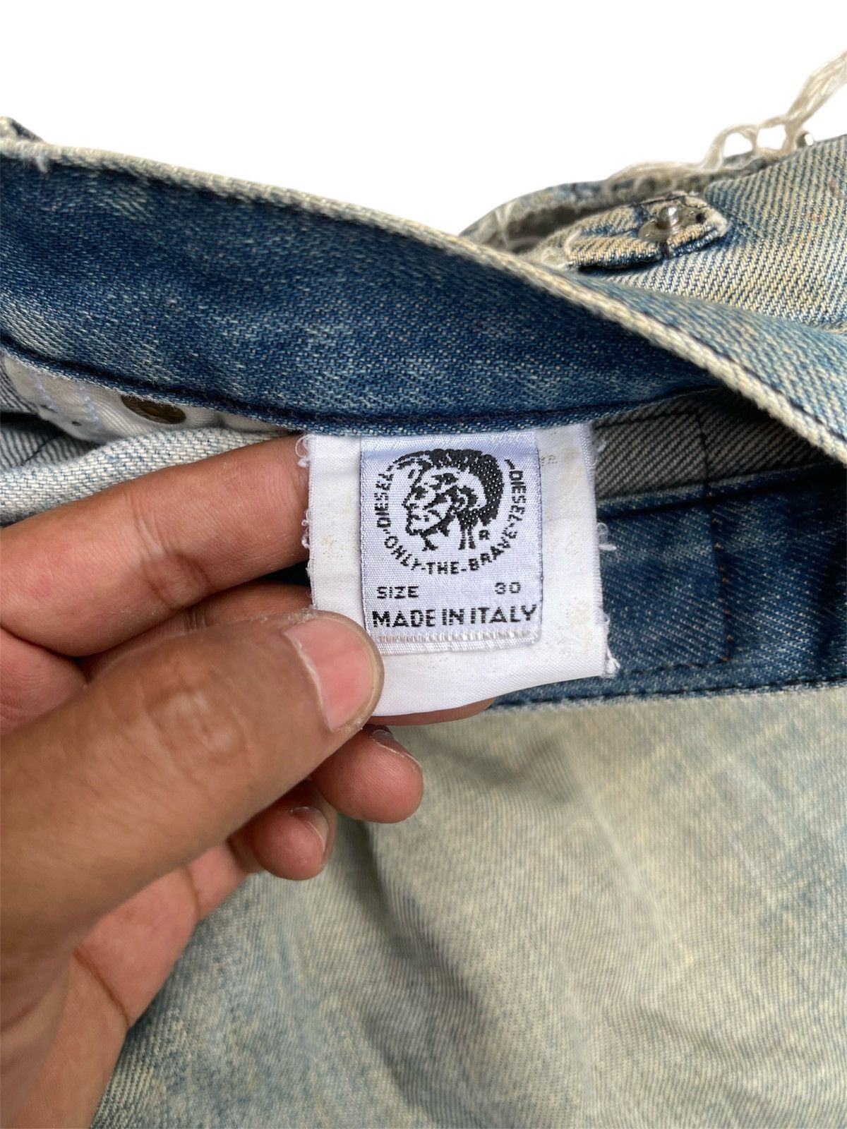 Diesel VINTAGE DIESEL Industry Distressed Selvedge Denim Size 30 Size US 30 / EU 46 - 4 Thumbnail