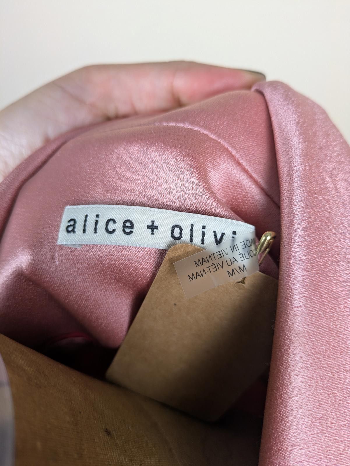 Other alice and olivia pink satin bow jacket Size M / US 6-8 / IT 42-44 - 8 Thumbnail