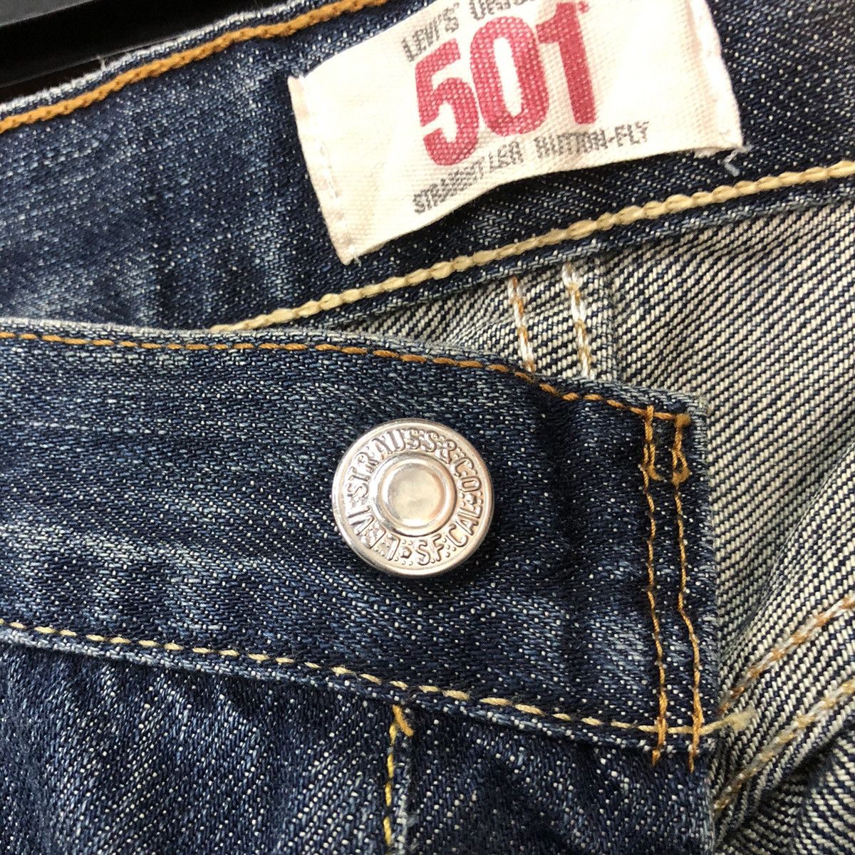 Levi's 501 levis faded Blue Denim Pants #7314 Size US 32 / EU 48 - 11 Thumbnail