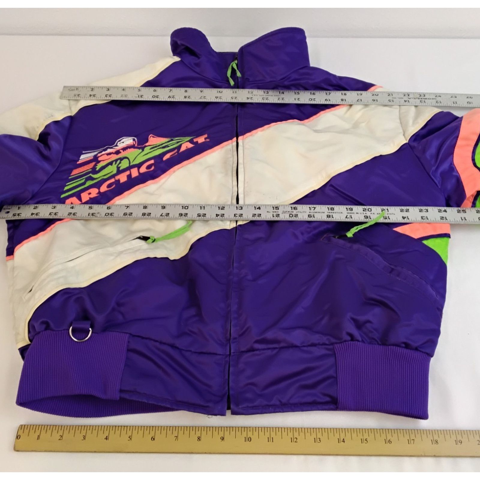 Other Arctic Cat Snowmobile Jacket Women L Purple Embroidered VTG Size L / US 10 / IT 46 - 21 Thumbnail
