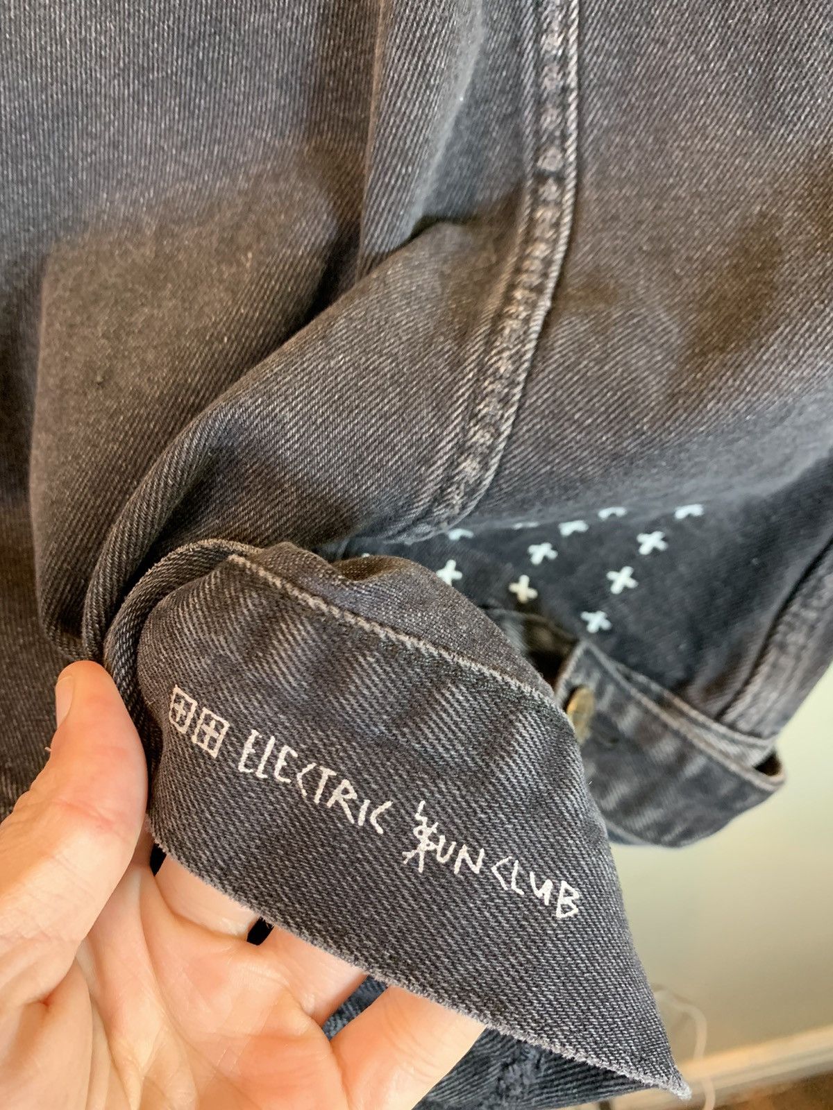 Designer × Ksubi *RARE* Ksubi Thrashed Distressed Faded Heavy Denim Jacket L Size US L / EU 52-54 / 3 - 6 Thumbnail