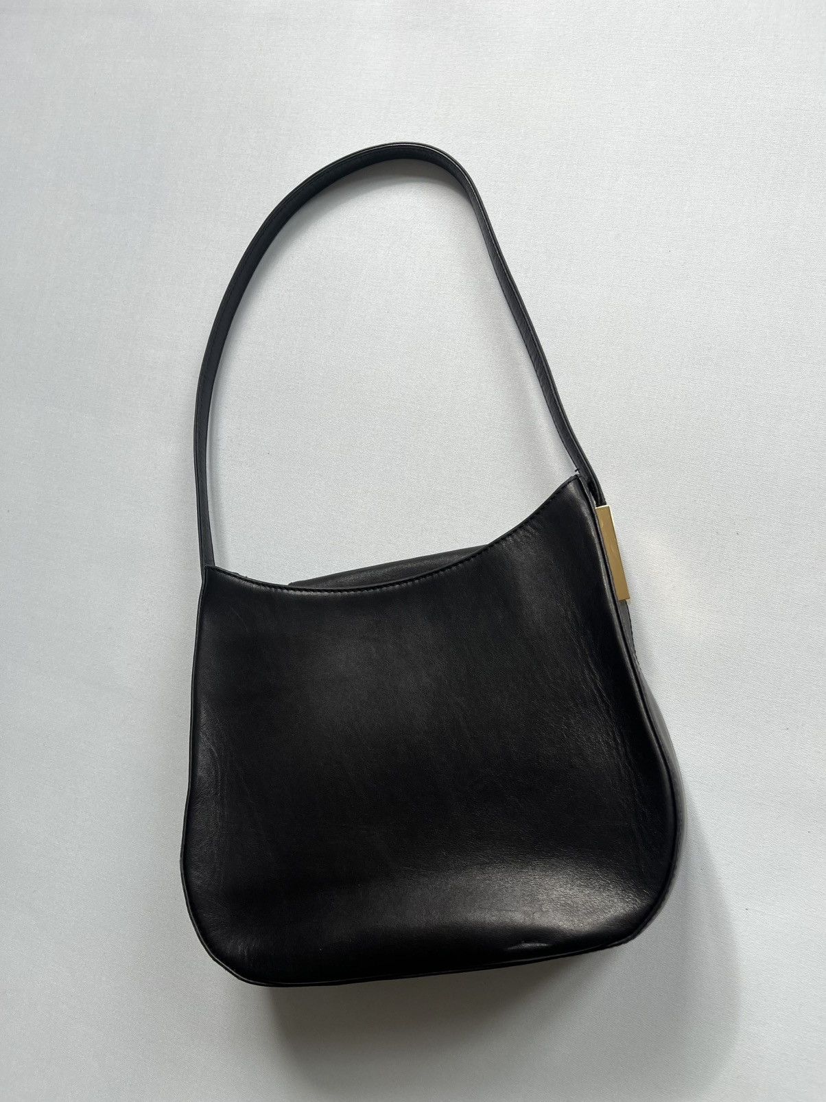 Versace Vintage Gianni Versace Couture Medusa Hobo Bag Black Leather Size ONE SIZE - 11 Thumbnail