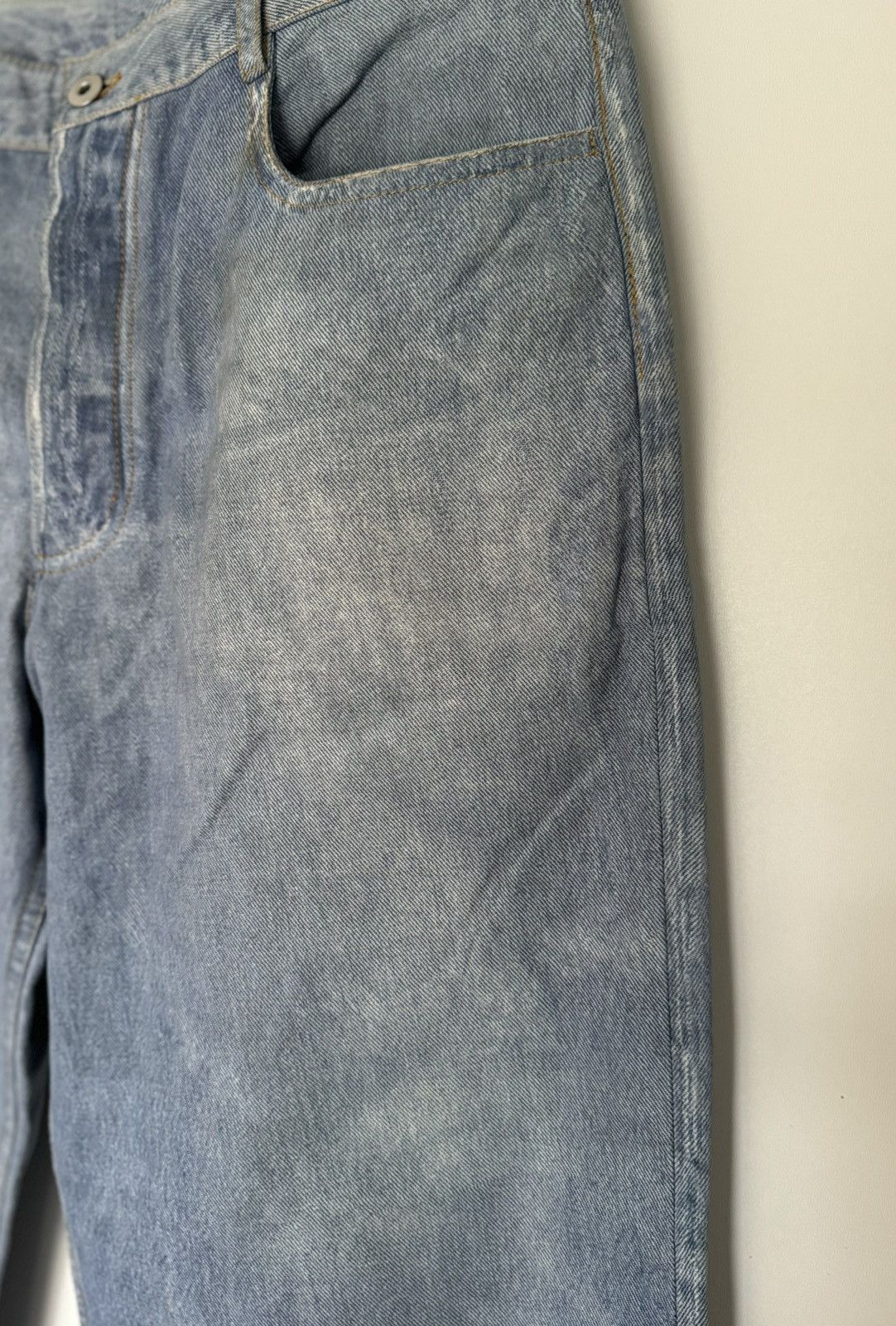Bottega Veneta Bottega Veneta Denim Printed Leather Jeans Size US 32 / EU 48 - 5 Thumbnail