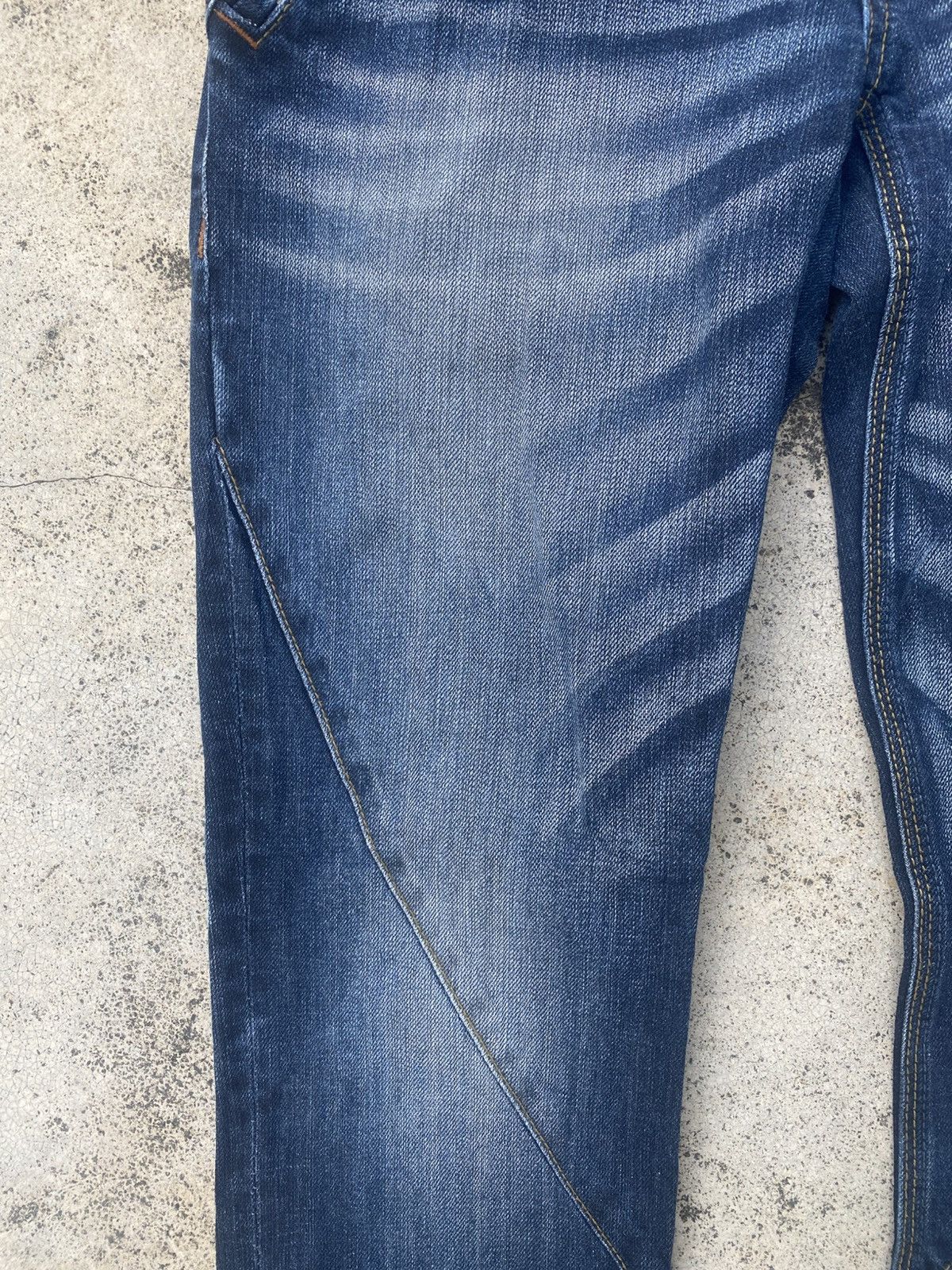 If Six Was Nine × Japanese Brand × Nicole Club Flare Jeans Nicole Club Faded Honeycomp Size US 32 / EU 48 - 10 Thumbnail
