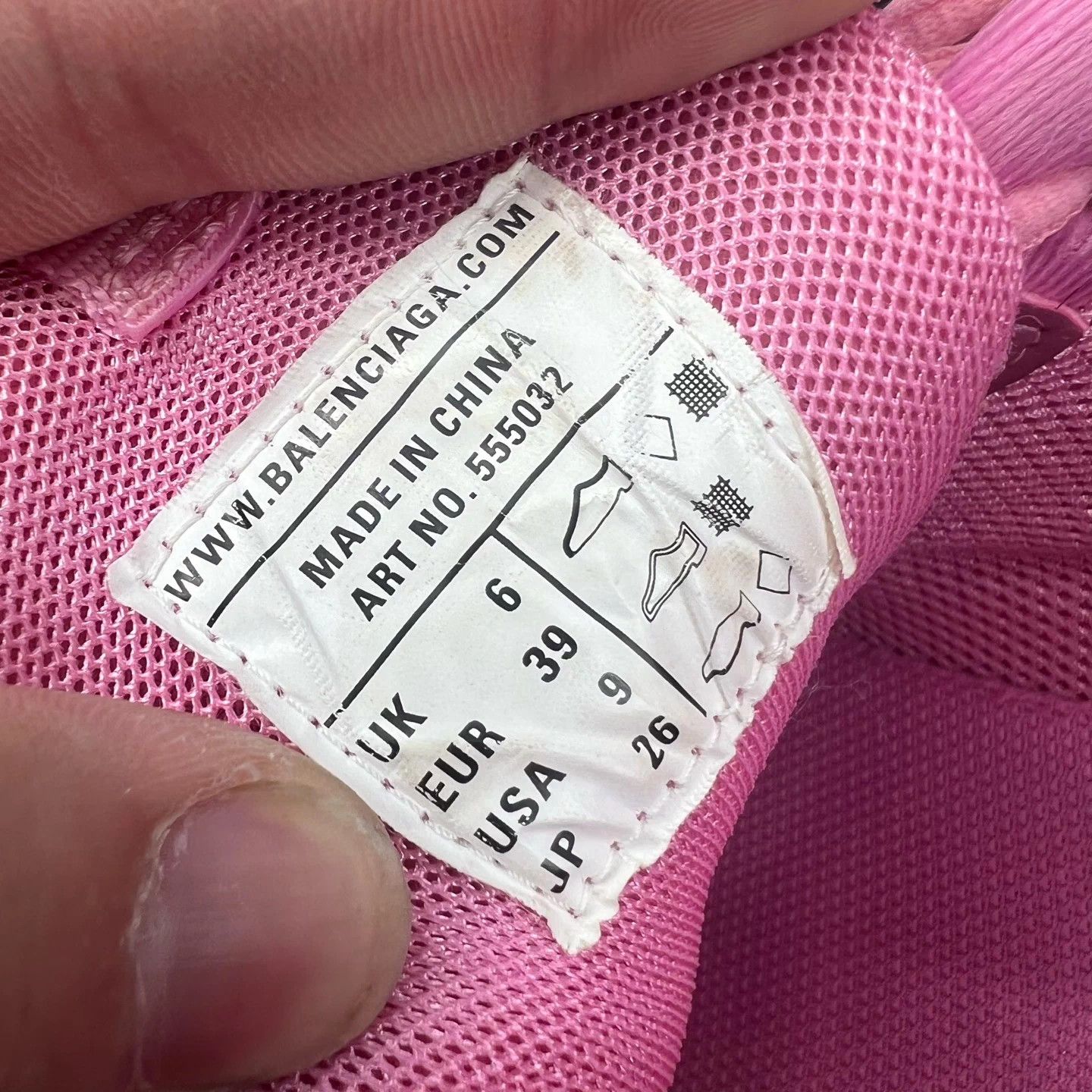 Balenciaga Balenciaga Track Pink LED 39 Size US 8.5 / IT 38.5 - 8 Thumbnail