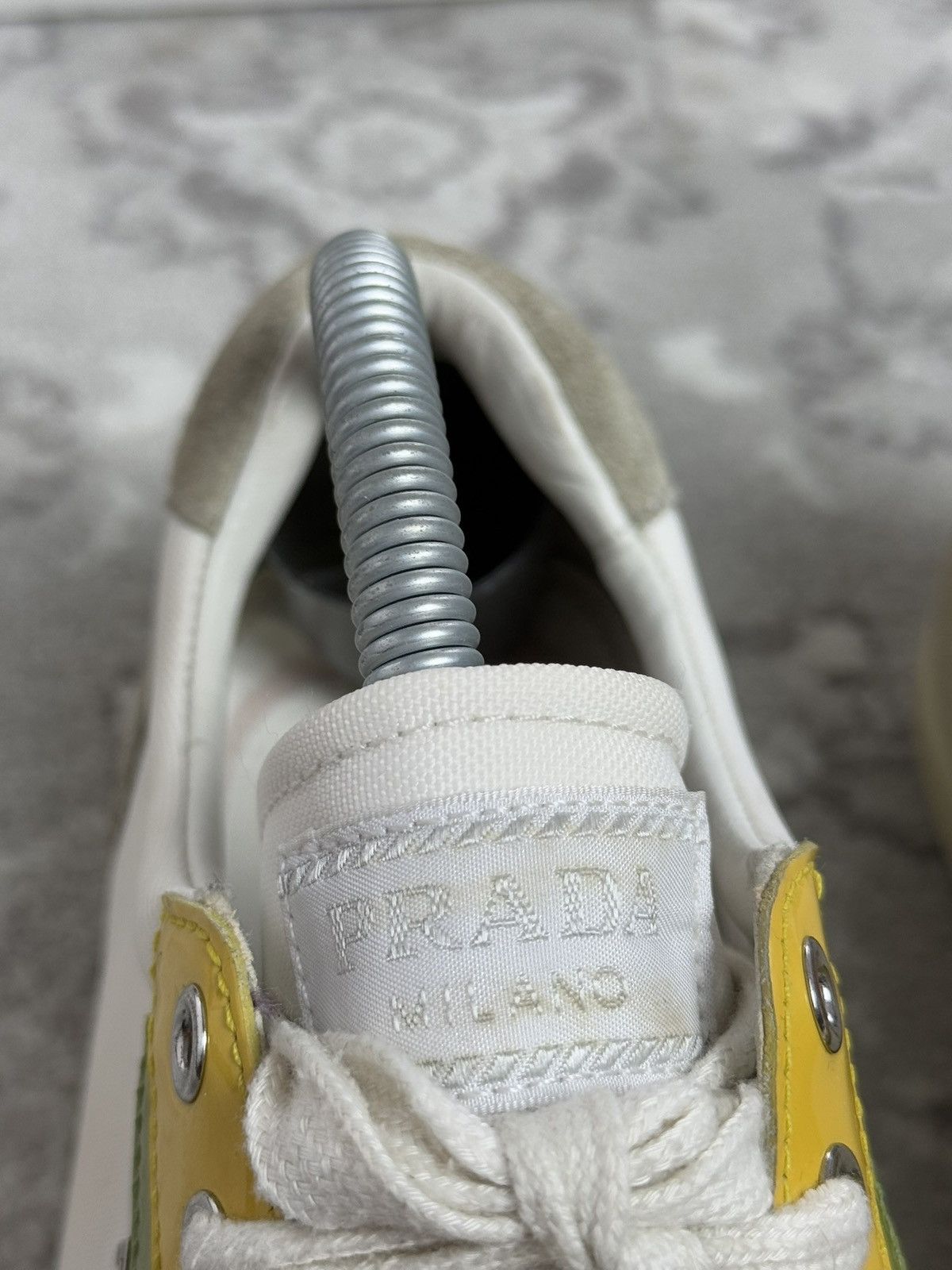 Designer × Prada VIntage Prada low top sneakers shoes US8 designer luxury y2k Size US 8 / IT 38 - 10 Thumbnail