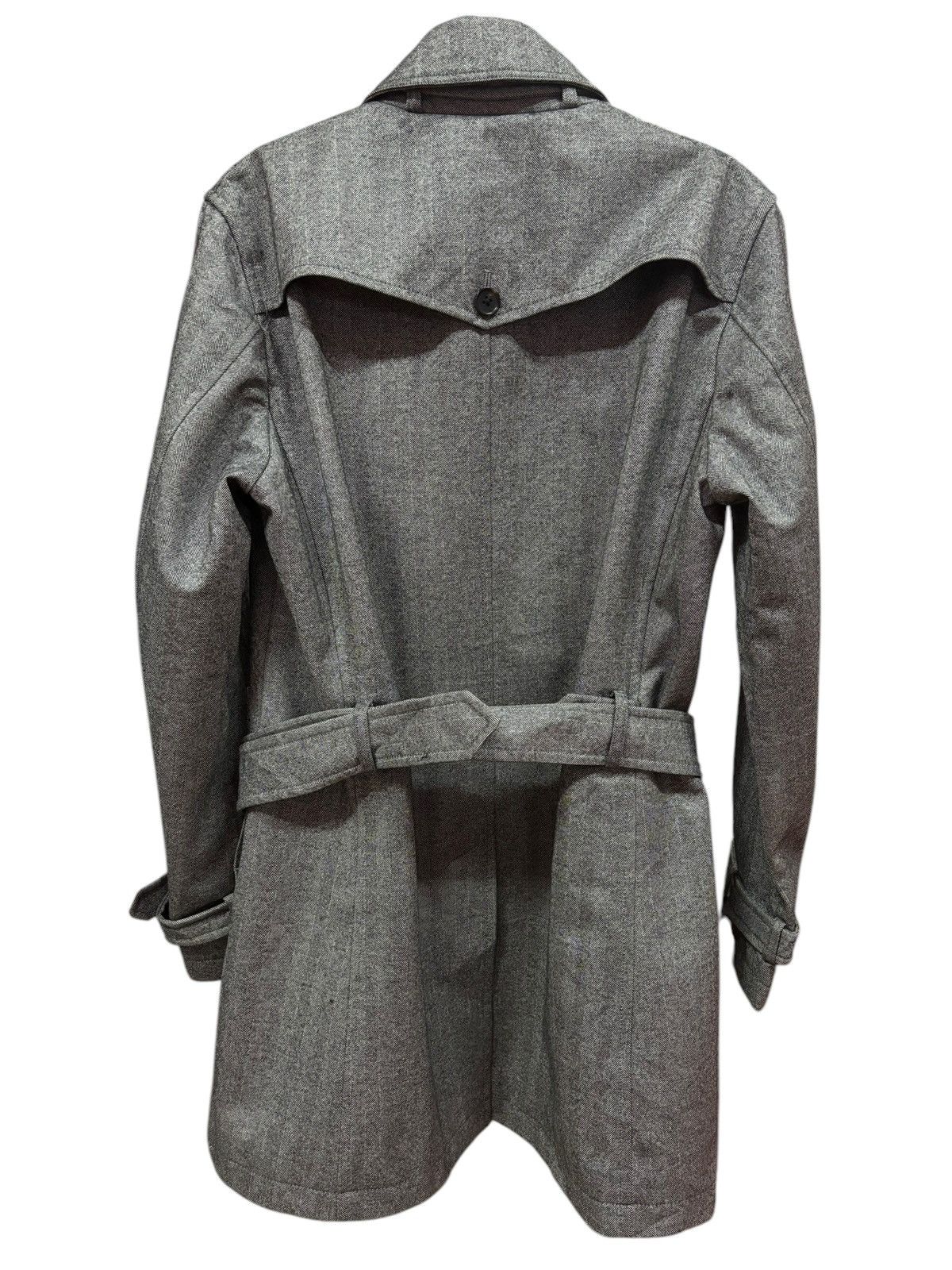 Barneys New York × Vintage Vintage Barneys New York Wool Belted Trench Coat Size US S / EU 44-46 / 1 - 2 Thumbnail