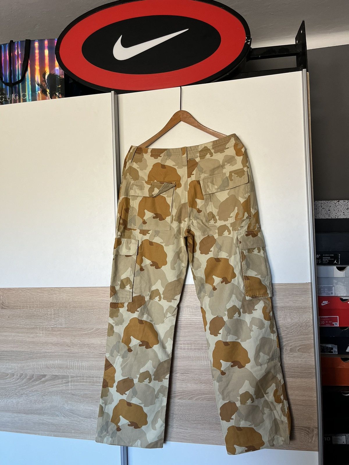 G-Unit × Vintage Vintage 90’s G Unit Baggy Cargo Camo Pants RAP Hip Hop Opium Size US 32 / EU 48 - 6 Thumbnail