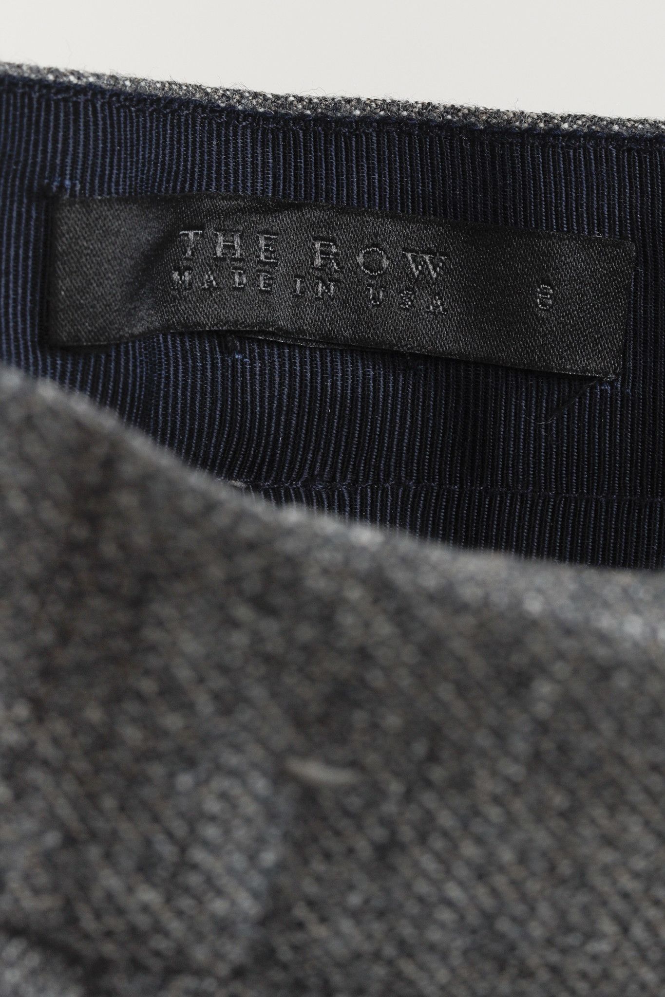 The Row The Row Grey Wide Leg Pleated Trouser Pants Size 30" / US 8 / IT 44 - 4 Thumbnail