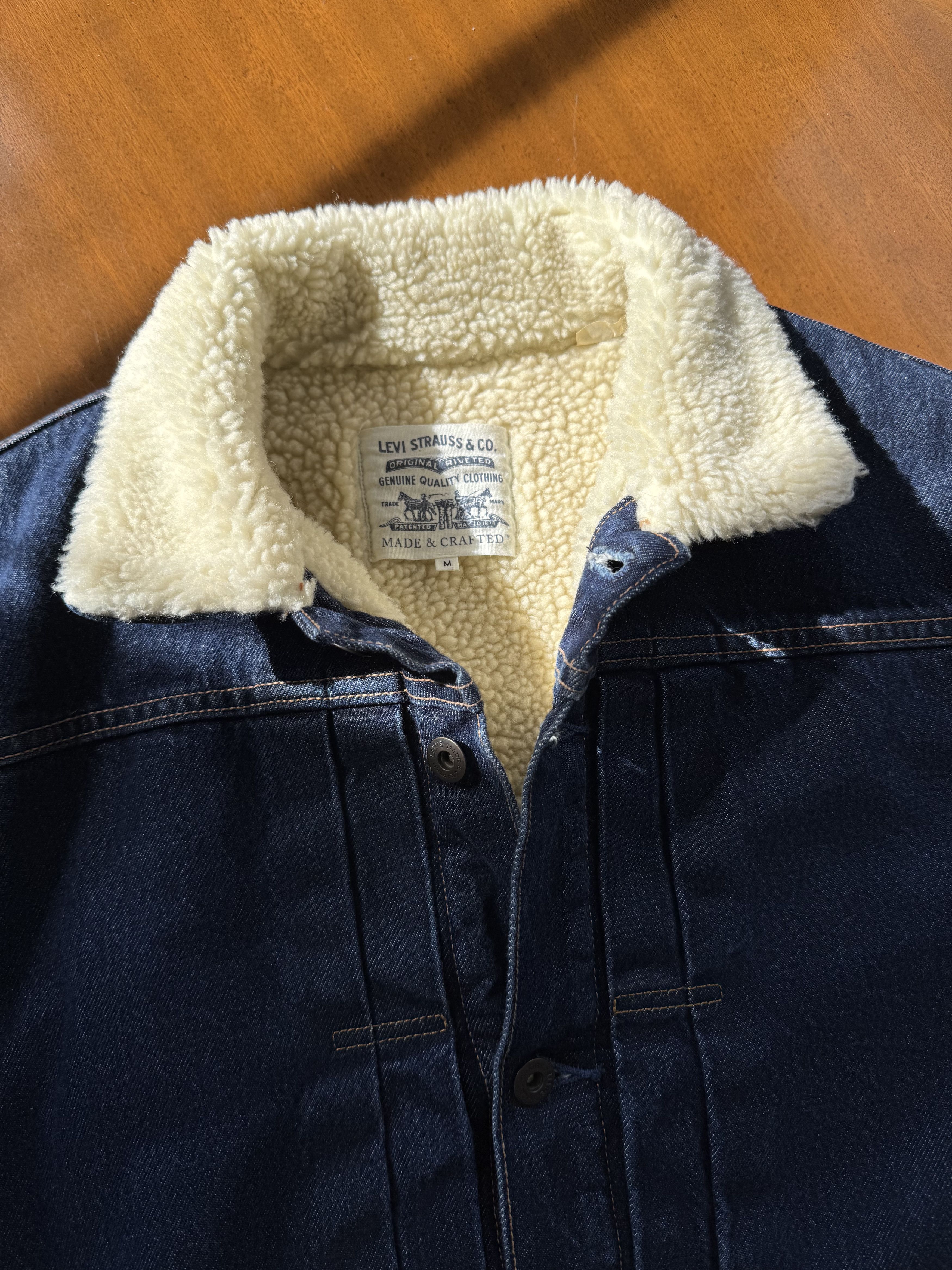 Levi's Made & Crafted LEVIS MADE & CRAFTED TYPE II SHERPA TRUCKER JACKET Size US M / EU 48-50 / 2 - 5 Thumbnail