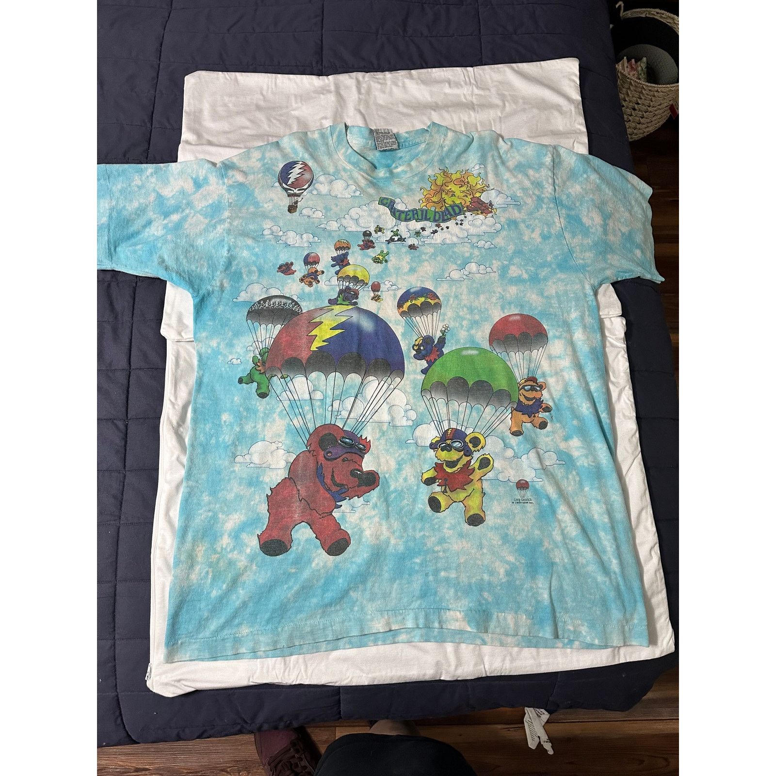 Liquid Blue Liquid Blue Grateful Dead 1993 T-shirt Size US XXL / EU 58 / 5 - 1 Thumbnail