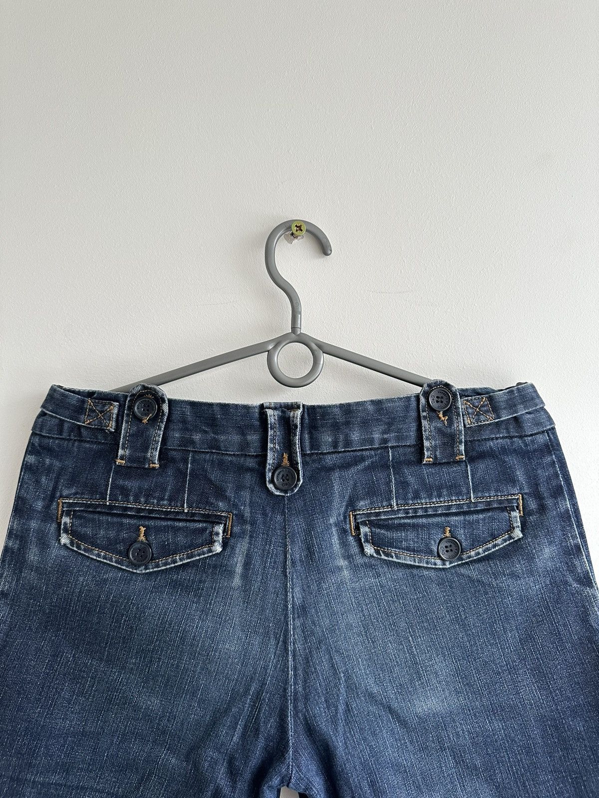 Dolce & Gabbana 90s Dolce & Gabbana Denim Shorts Blue IT 44 Buckle Waist D&G Size 30" / US 8 / IT 44 - 4 Thumbnail