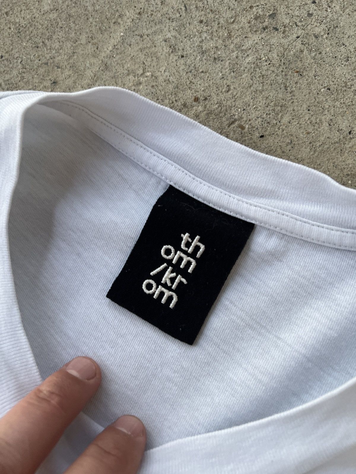 Thom Krom Thom Krom Tee Size US M / EU 48-50 / 2 - 2 Thumbnail
