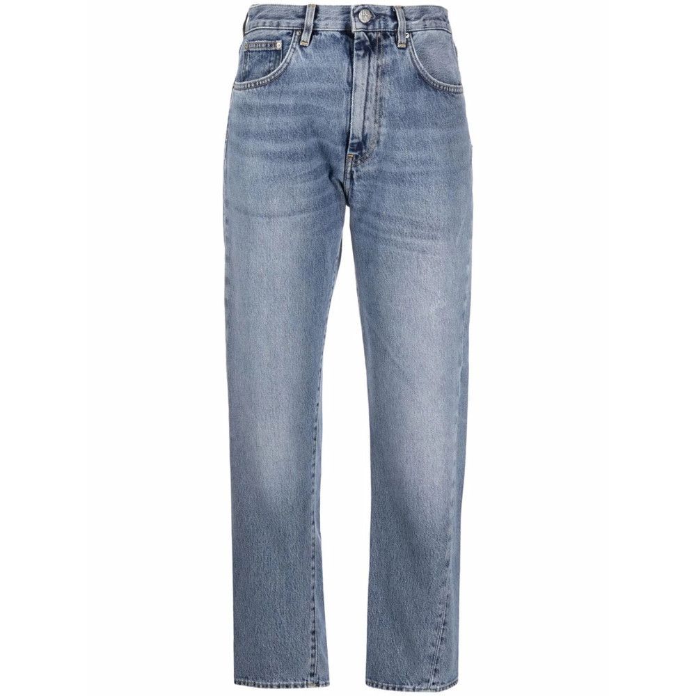 Toteme Toteme BLUE Denim - Cropped Jeans Size 24" / US 00 / IT 34 - 1 Thumbnail