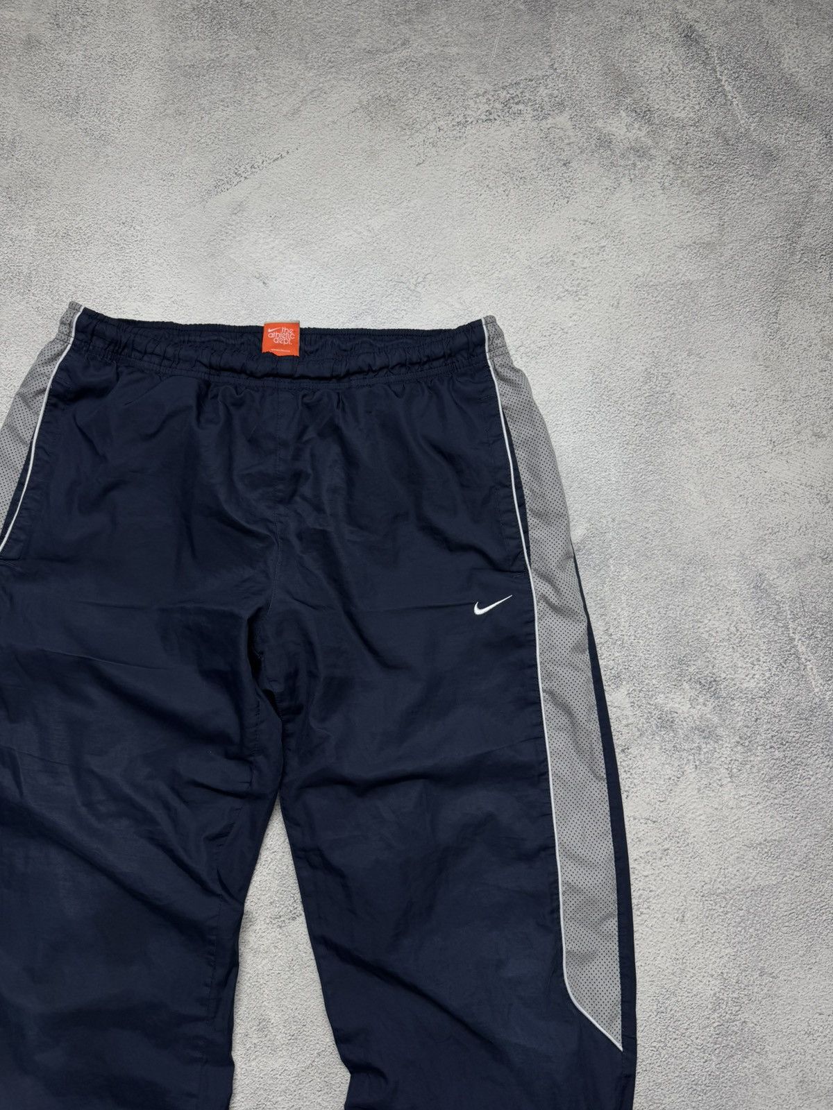 Nike Vintage Y2K Nike Nylon Mini Swoosh Drill Pants 00’s Size US 32 / EU 48 - 5 Thumbnail