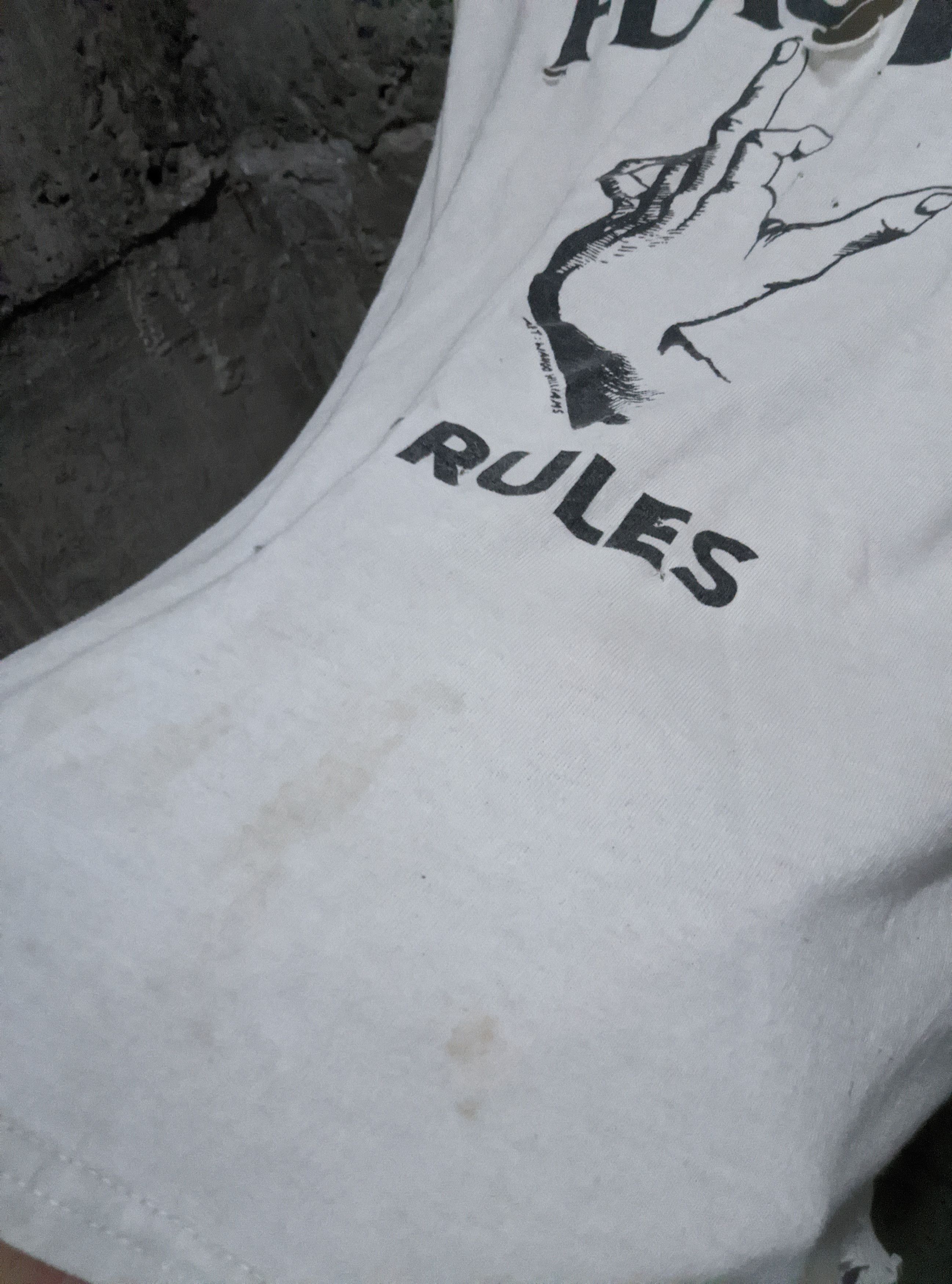 Band Tees Vintage 2000s thrashed black flag hardcore distressed erd Size US L / EU 52-54 / 3 - 5 Thumbnail