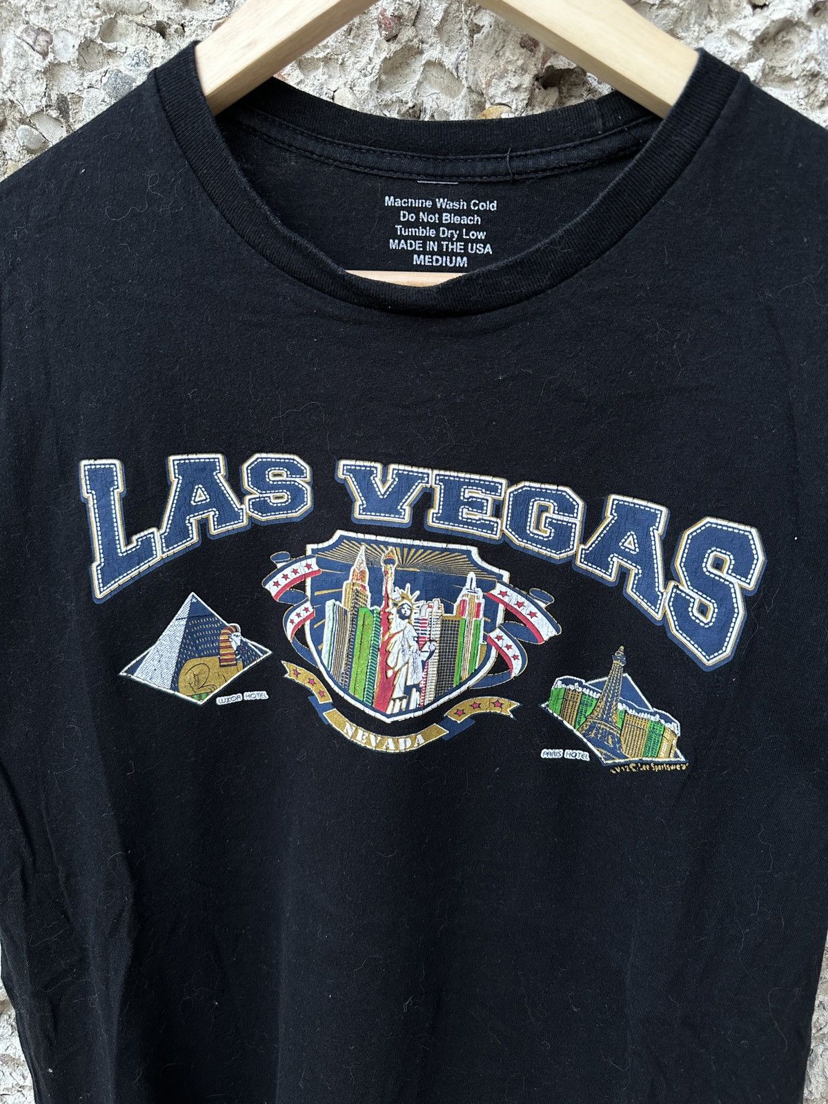 Vintage Vintage Las Vegas 2000s tee T-shirt Size US M / EU 48-50 / 2 - 2 Thumbnail