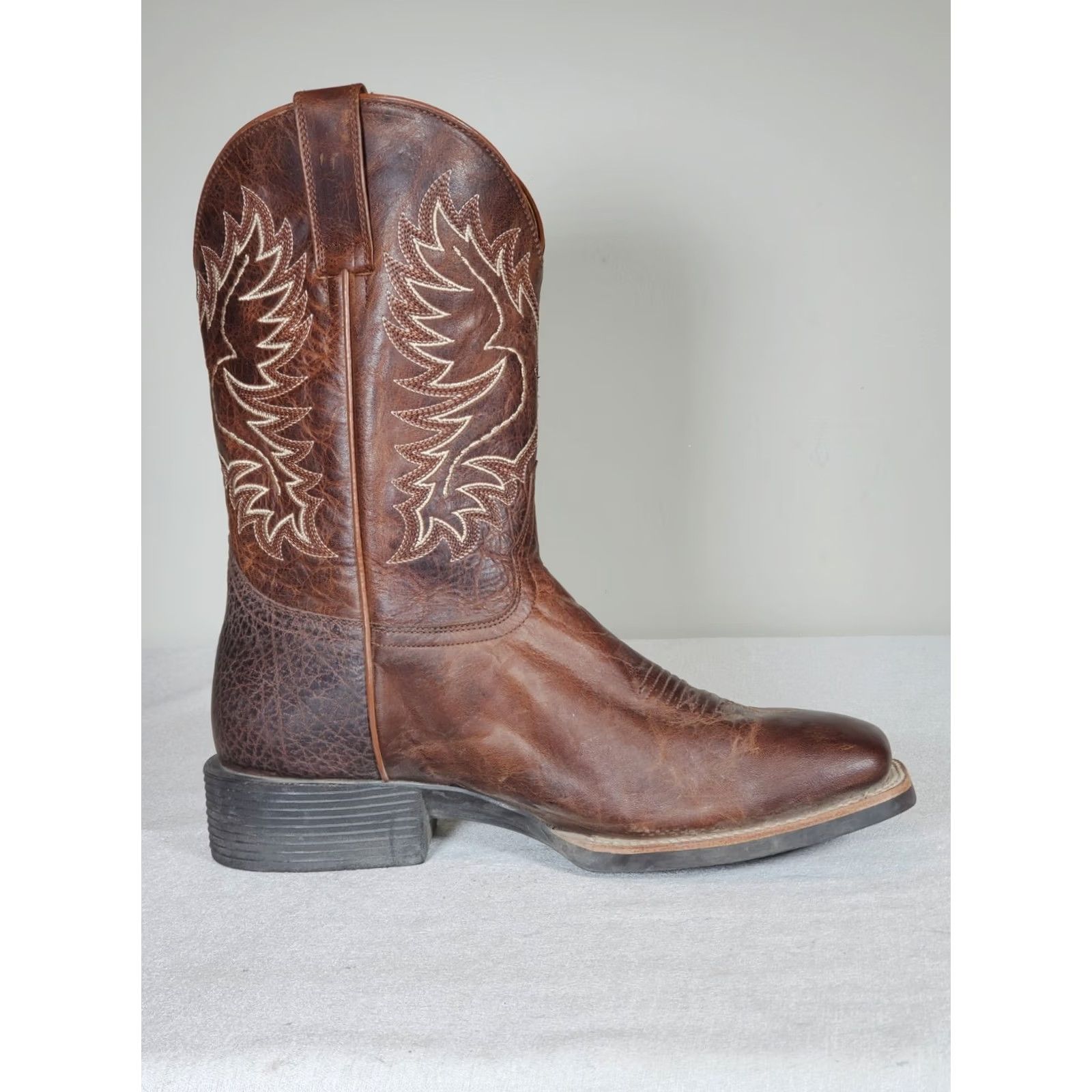 Cody James Cody James Xero Gravity Western Performance Boots Mens 11 EE Brown Square Toe Outsole Unit BBMP01 Size US 11 / EU 44 - 4 Thumbnail