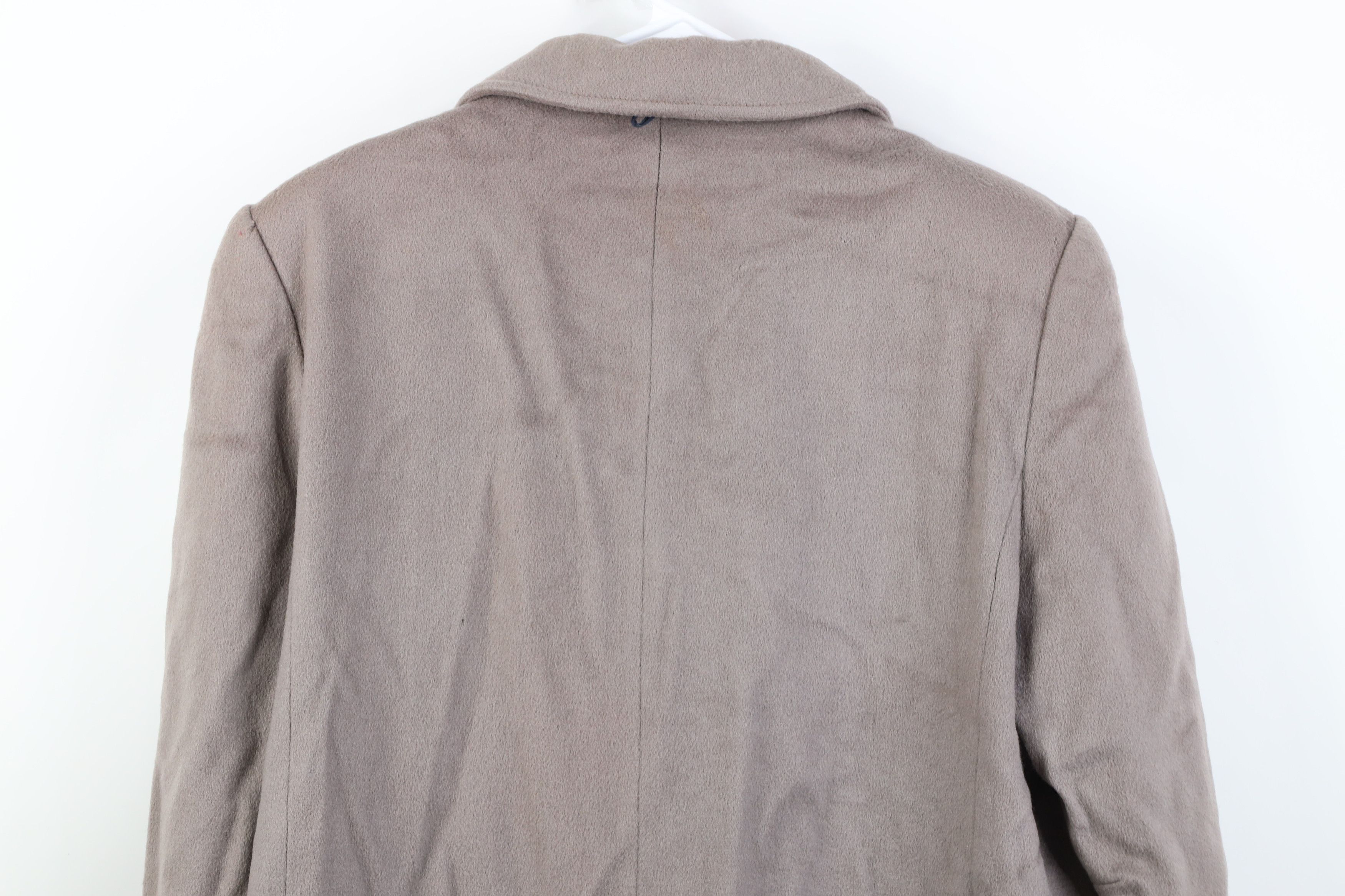 Vintage Vintage 90s Streetwear Heavy Wool Blend Overcoat Jacket USA Size XXL / US 16-18 / IT 52-54 - 14 Thumbnail