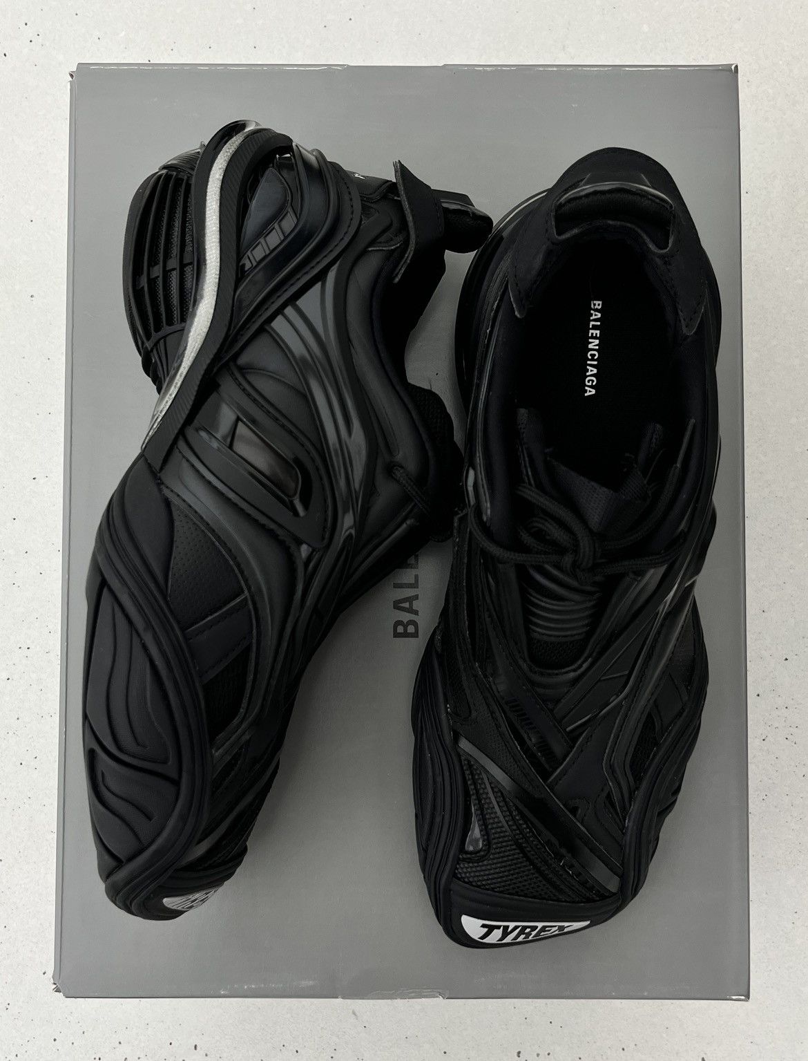 Balenciaga Balenciaga TYREX SNEAKERS IN BLACK | Grailed