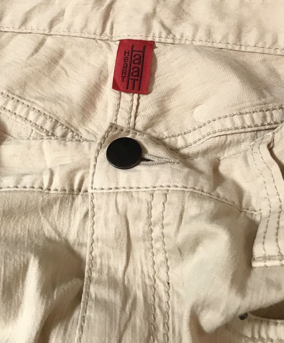 Issey Miyake Vintage Issey miyake heart haat embroidered trousers Size US 28 / EU 44 - 6 Thumbnail