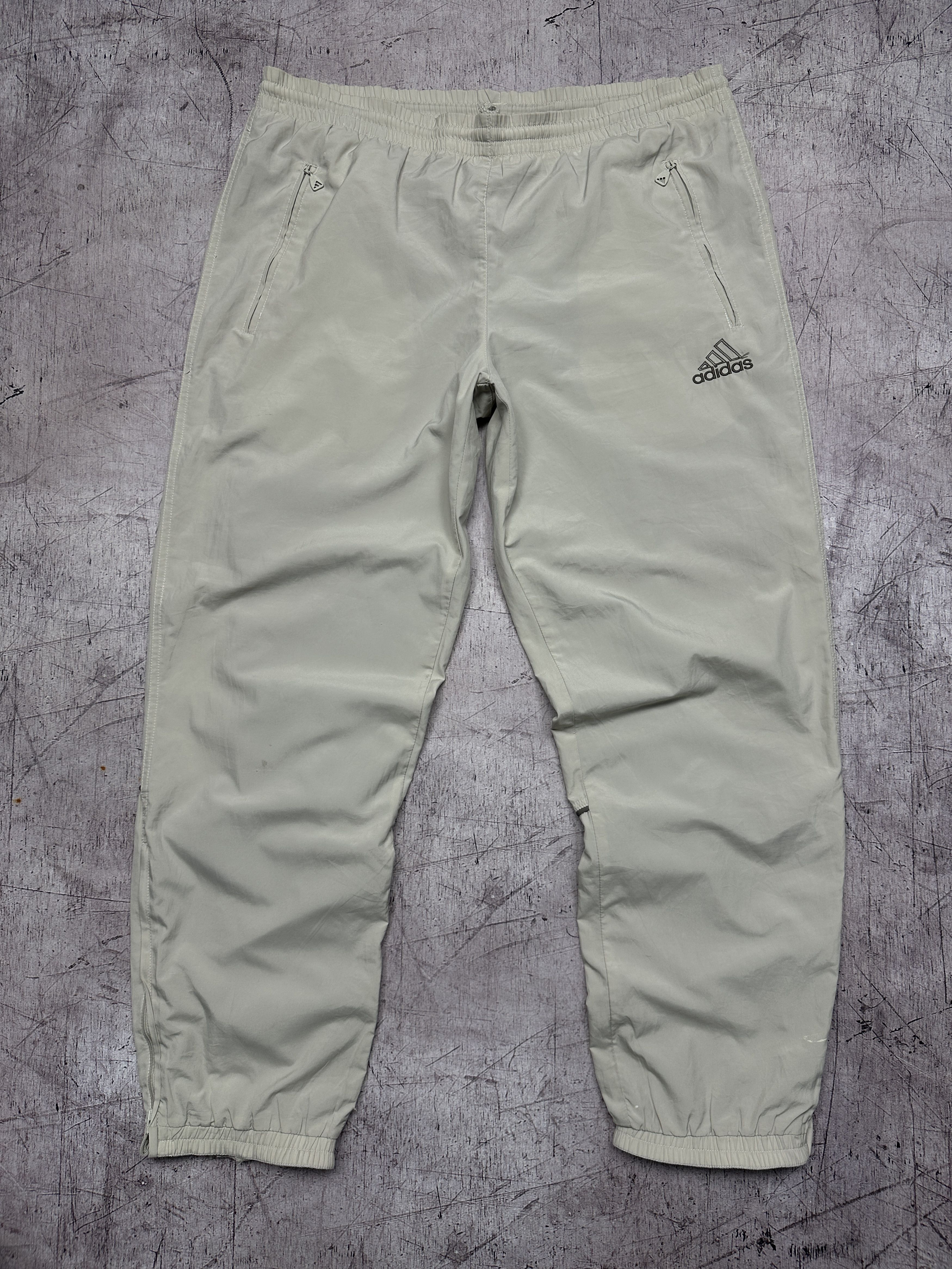 Adidas Adidas Vintage Mens Nylon Track Pants Size US 32 / EU 48 - 1 Thumbnail