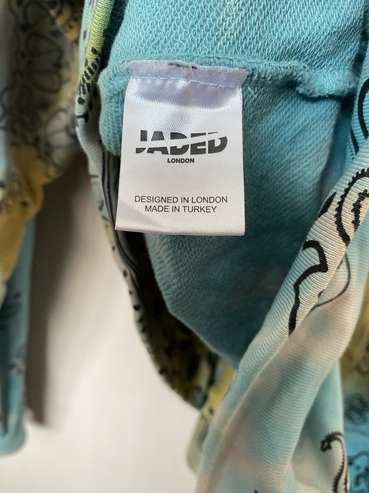 Jaded London 🔥JADED LONDON MULTICOLOR OVERSIZE ED HARDY STYLE HOODIE Size US M / EU 48-50 / 2 - 8 Thumbnail