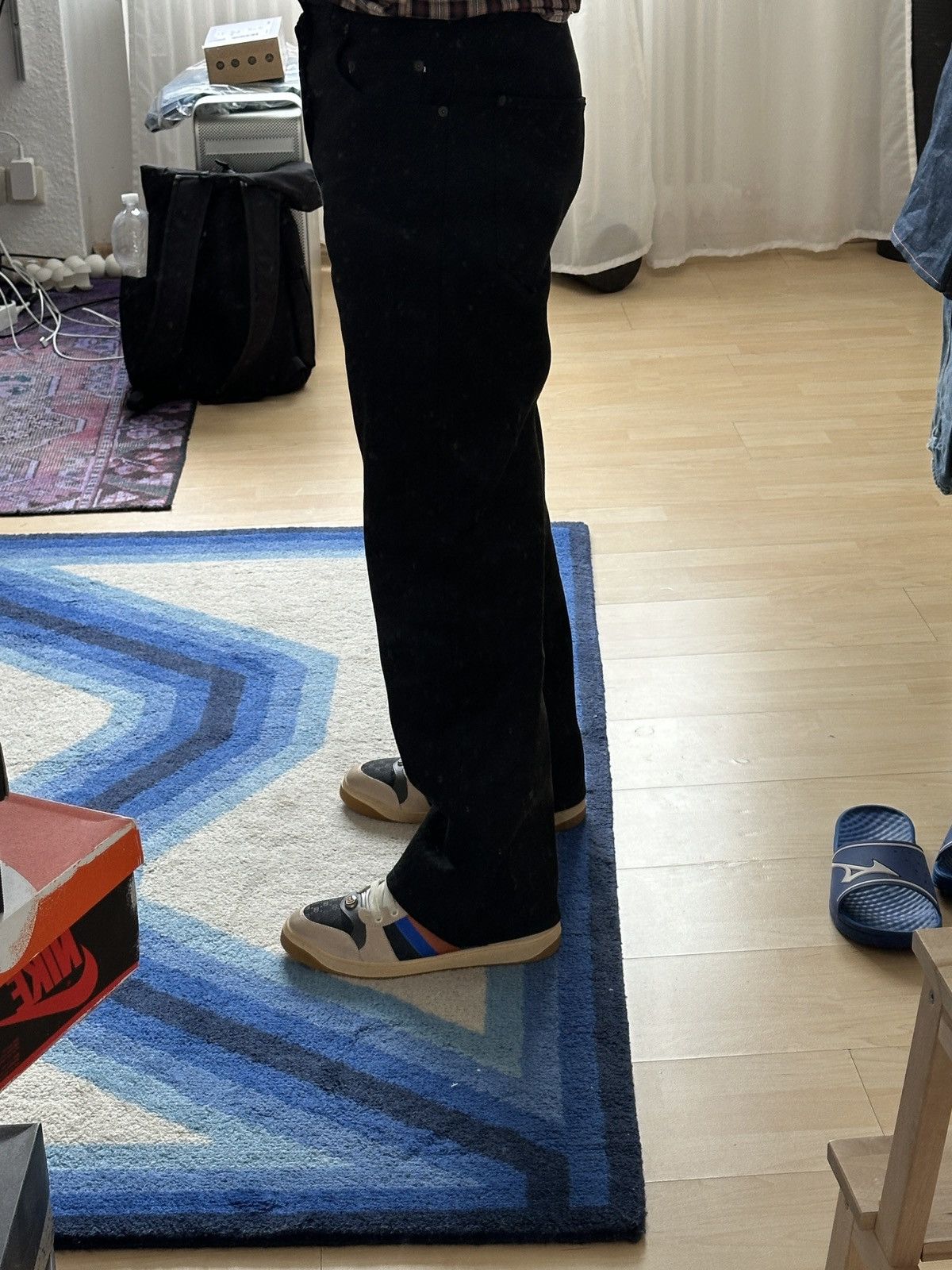 Other Handmade MarcAntonio Blackout Selvedge Denim Custom Cut 34 Size US 34 / EU 50 - 2 Thumbnail