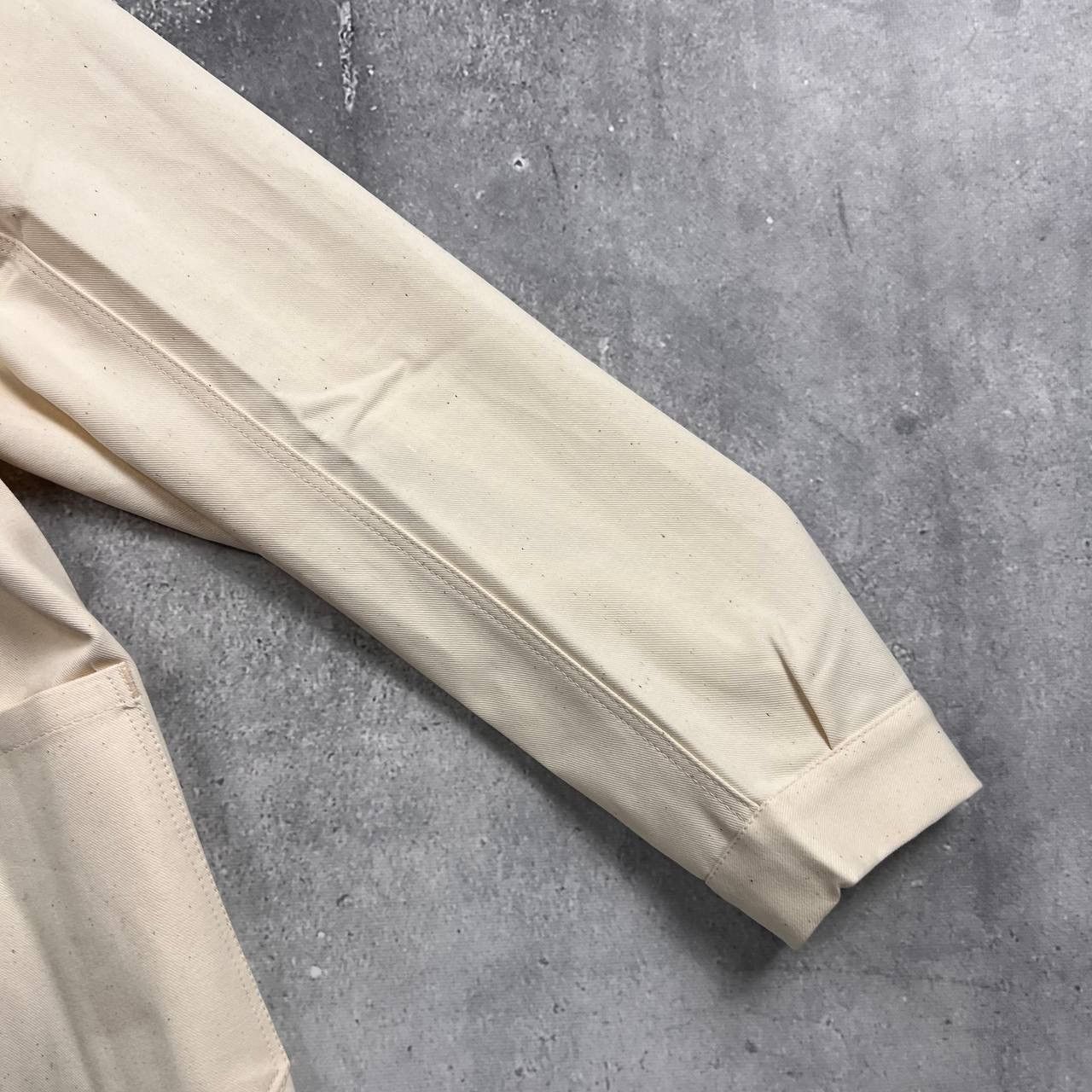 Le Laboureur Vintage 70s 80s Work 4-Pocket Chore Jacket Beige Size 50 Size US M / EU 48-50 / 2 - 12 Thumbnail