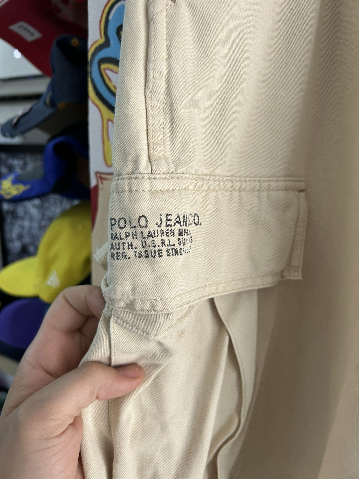 Vintage 90s Polo Cargo shorts Size US 32 / EU 48 - 3 Thumbnail