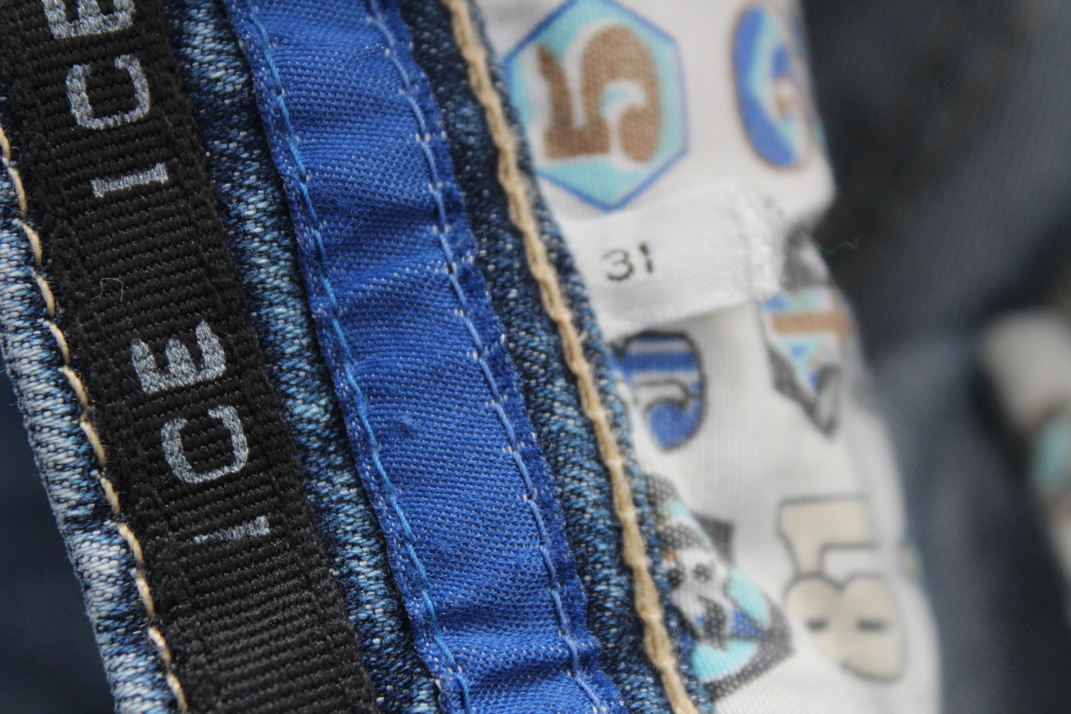 Iceberg Iceberg Indoor Big Logo Blue Distressed Denim Jeans Size 31 Size US 31 - 9 Thumbnail