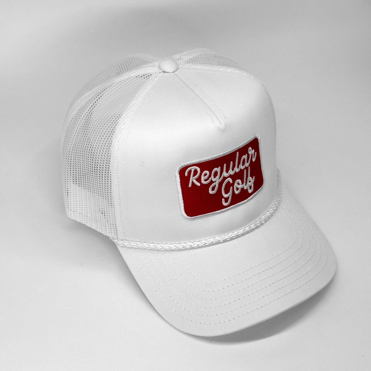 Other Regular Golf White Trucker Hat – Embroidered - Happy Gilmore Size ONE SIZE - 4 Thumbnail