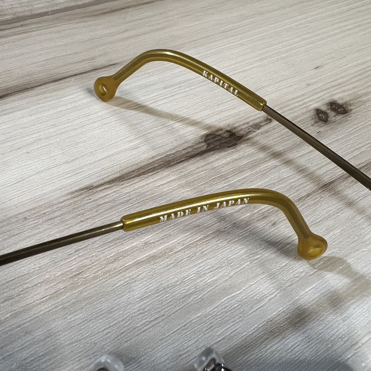Japanese Brand × Kapital Kapital Sunglasses Circle Frame Brown Japan Size ONE SIZE - 3 Thumbnail