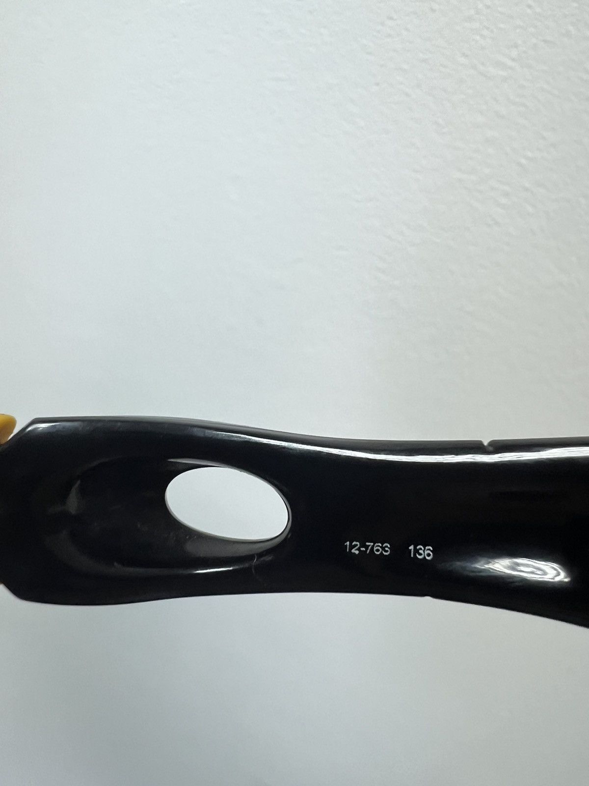 Oakley × Vintage Vintage Oakley 00s Radar Lock Black Futuristic Sunglasses Size ONE SIZE - 8 Thumbnail
