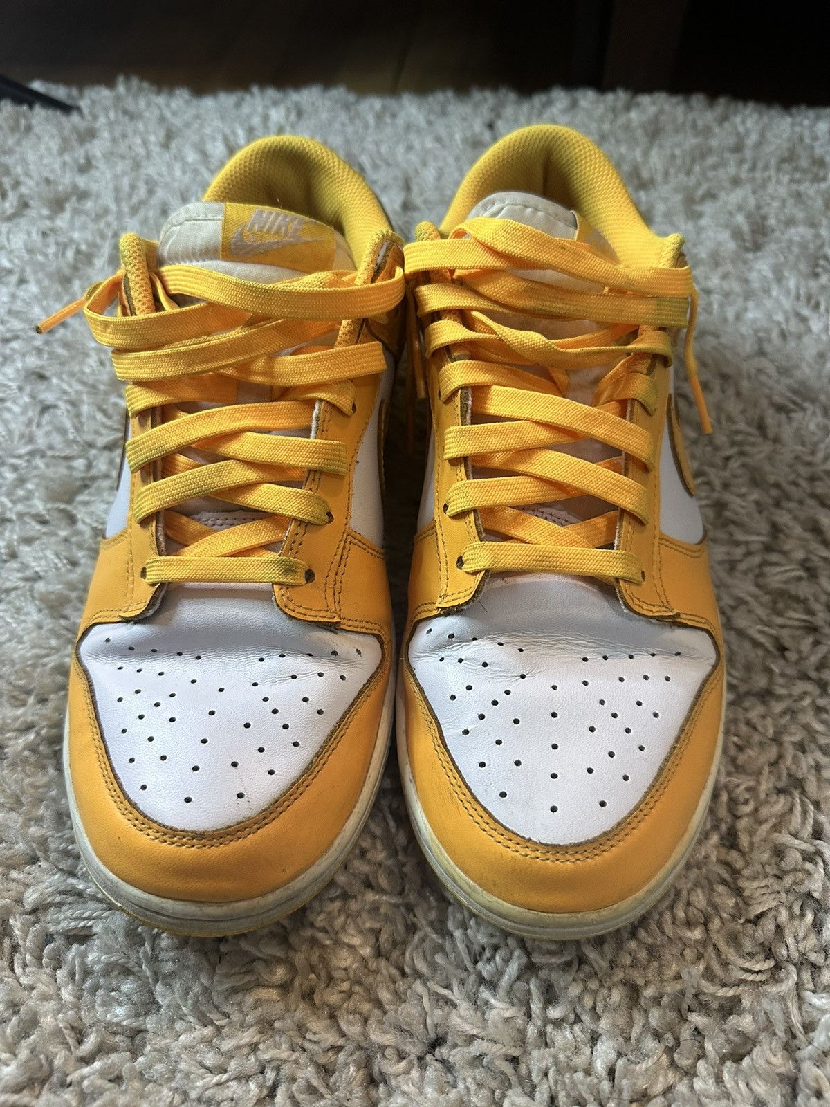 Nike Nike Dunk Low Laser Orange Size 10 (W) Size US 10 / IT 40 - 3 Thumbnail