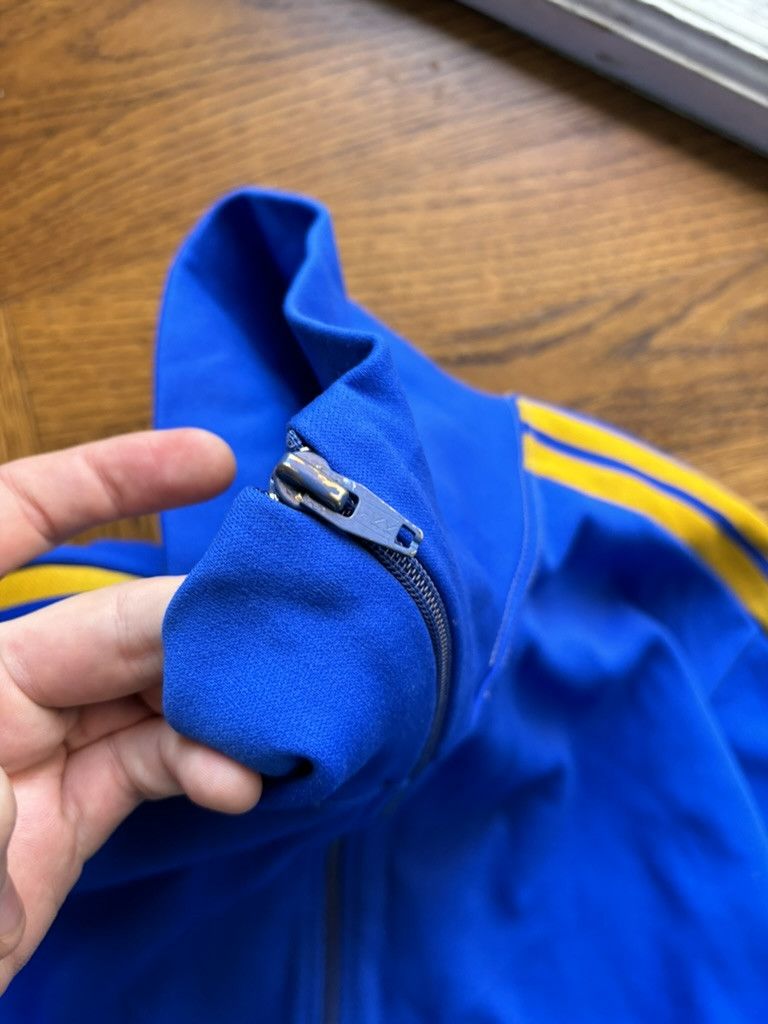 Adidas × Vintage 1980s Adidas Track Jacket Vintage Running No Trefoil 80s 70 Size US S / EU 44-46 / 1 - 5 Thumbnail