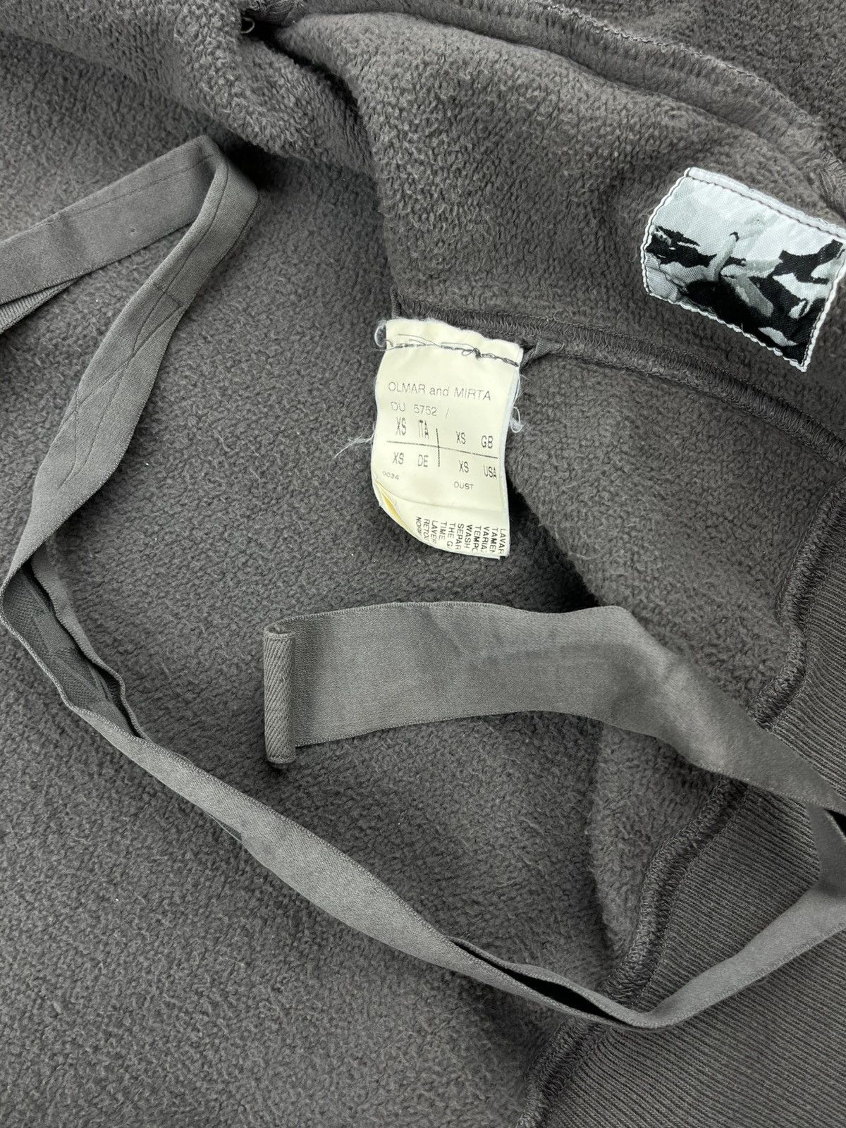 Rick Owens SS07 Rick Owens Olmar Zip Up Sweatshirt Track Jacket Bomber Size US S / EU 44-46 / 1 - 5 Thumbnail