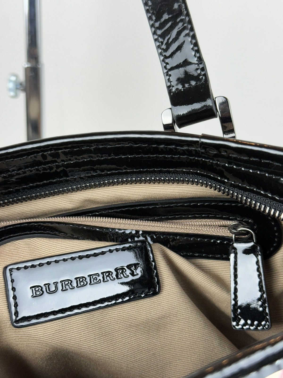 Burberry Leather shoulder bag Burberry original luxury casual item Size ONE SIZE - 3 Thumbnail