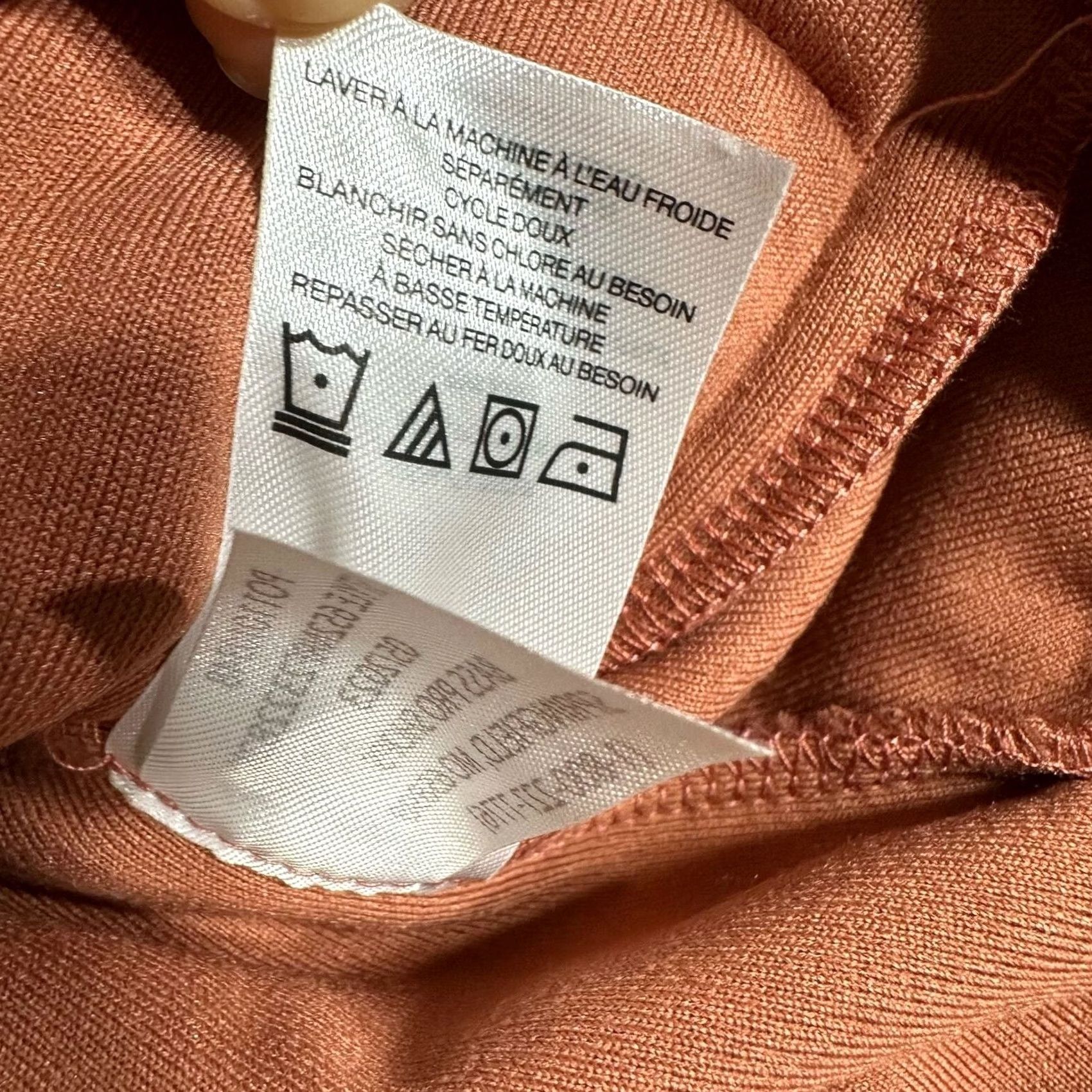 Vintage Natural Reflections Women's Shirt Orange Button Down Fleece Shacket L Size L / US 10 / IT 46 - 7 Thumbnail