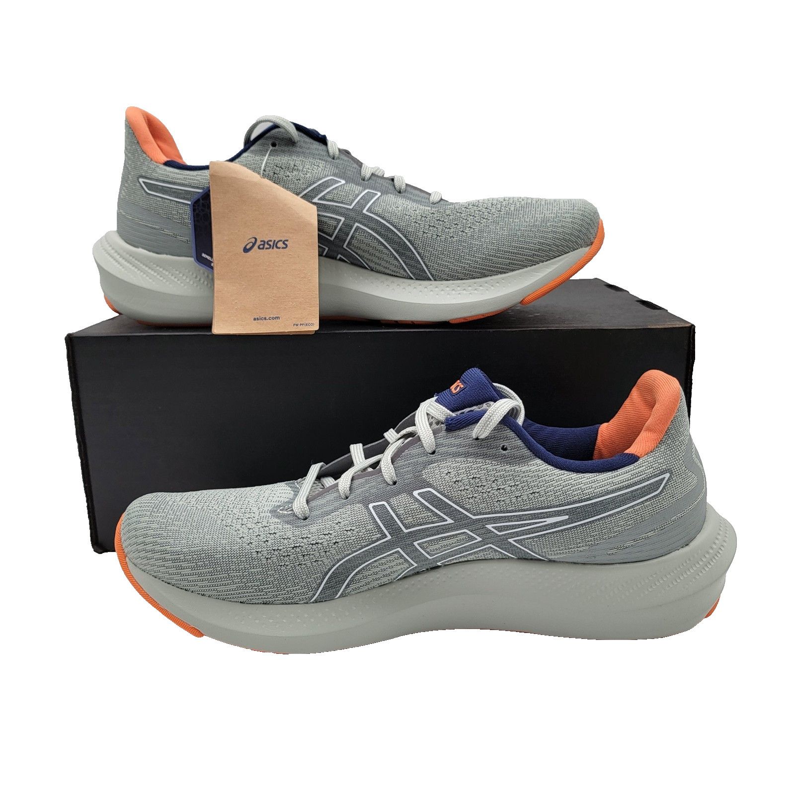 Asics Mens ASICS Gel Pulse 14 Light Sage Orange Sz 8 NIB Running Size US 8 / EU 41 - 2 Thumbnail