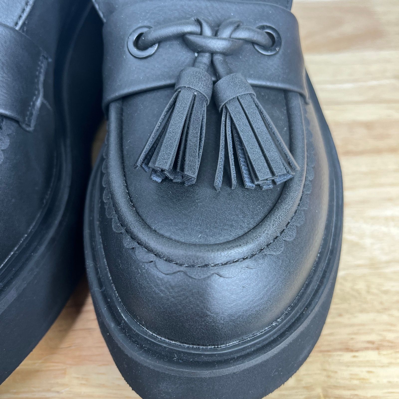 Other Rocket Dog Harper Platform Black Chunky Loafer Grunge Y2K Size US 9 / IT 39 - 10 Thumbnail