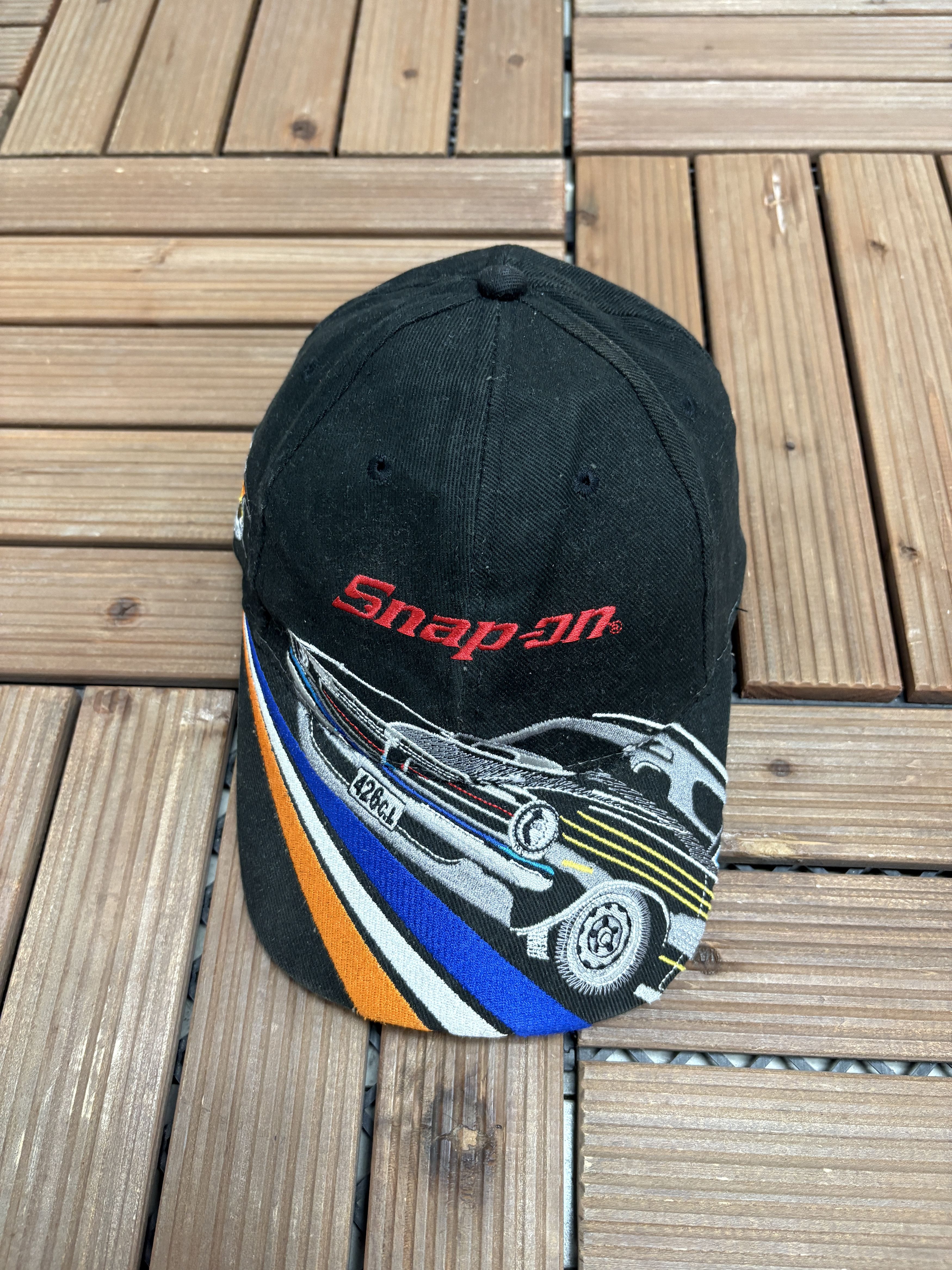 Vintage Snap-On Muscle Vintage All Over AOP Black Hat Cap Size ONE SIZE - 1 Thumbnail