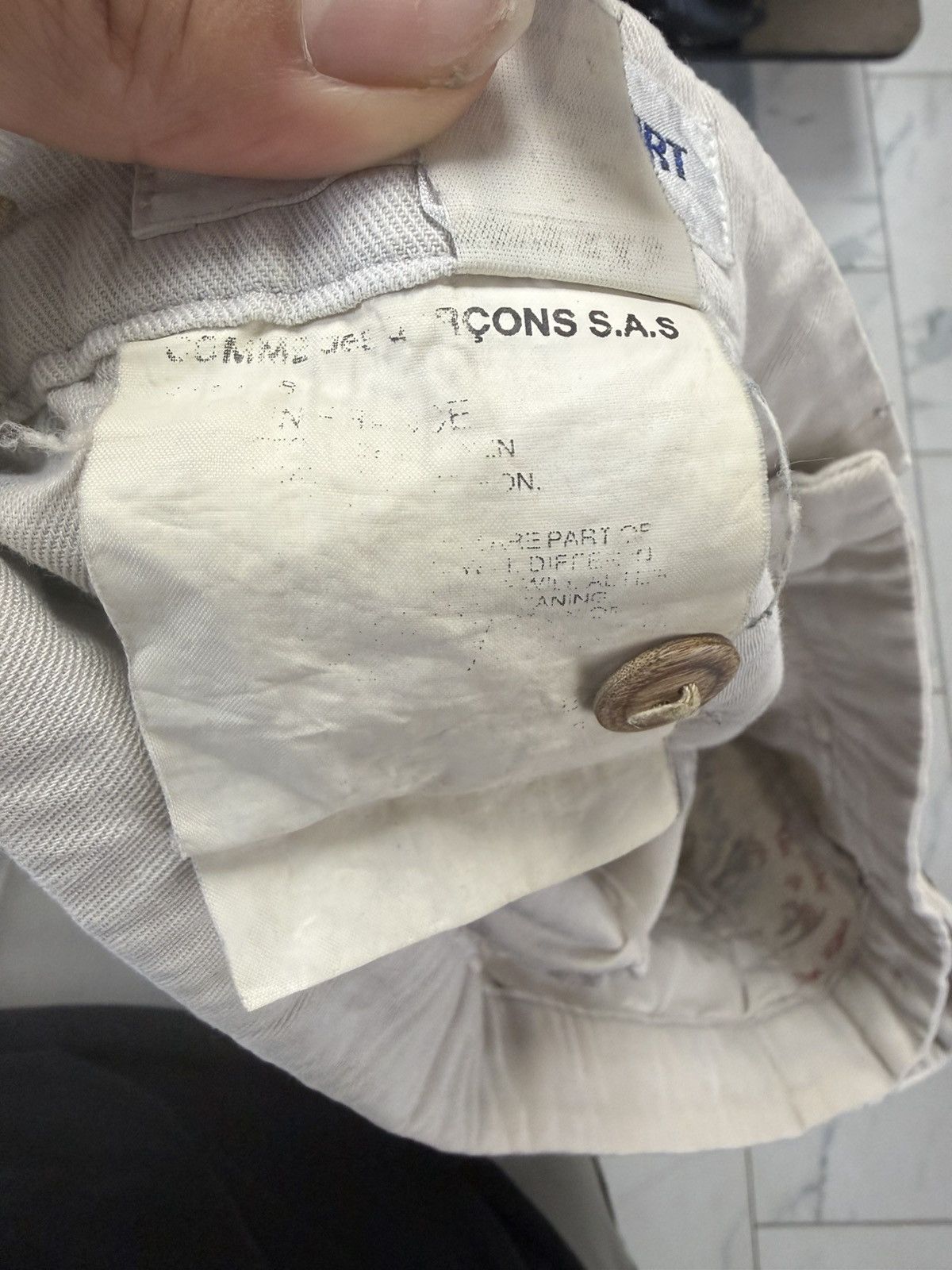 Comme des Garcons Comme des Garcons Graffiti Trousers Size US 31 - 4 Thumbnail