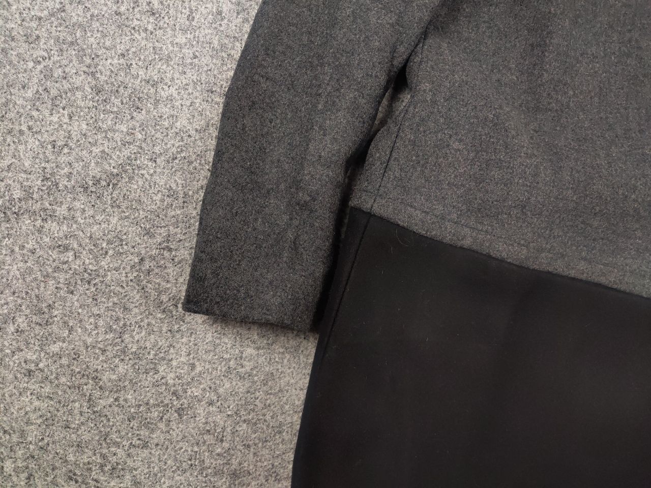 Maje Maje Peacoat Loose-fitting coat textured wool blend Jacket Size M / US 6-8 / IT 42-44 - 5 Thumbnail