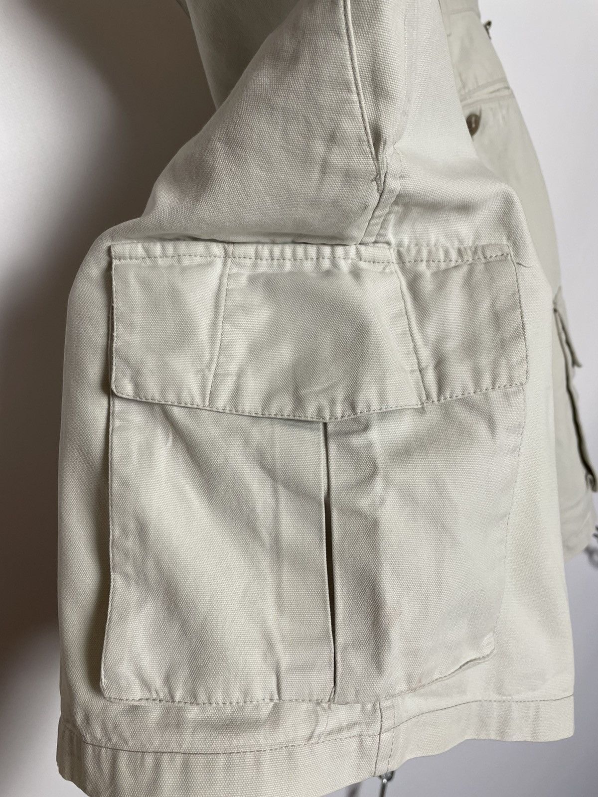 Lacoste Lacoste Vintage Metal Logo Cargo Shorts Size US 32 / EU 48 - 5 Thumbnail