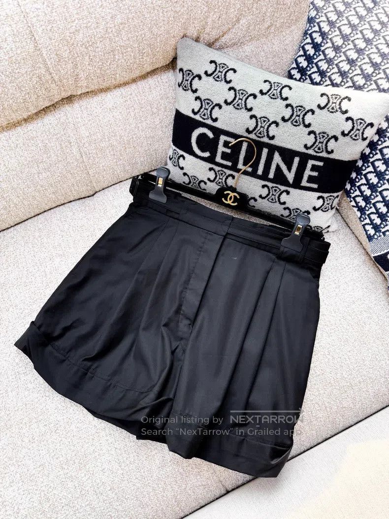 Hermes Hermes Black Shorts Size 25" / US 0 / IT 36 - 2 Thumbnail
