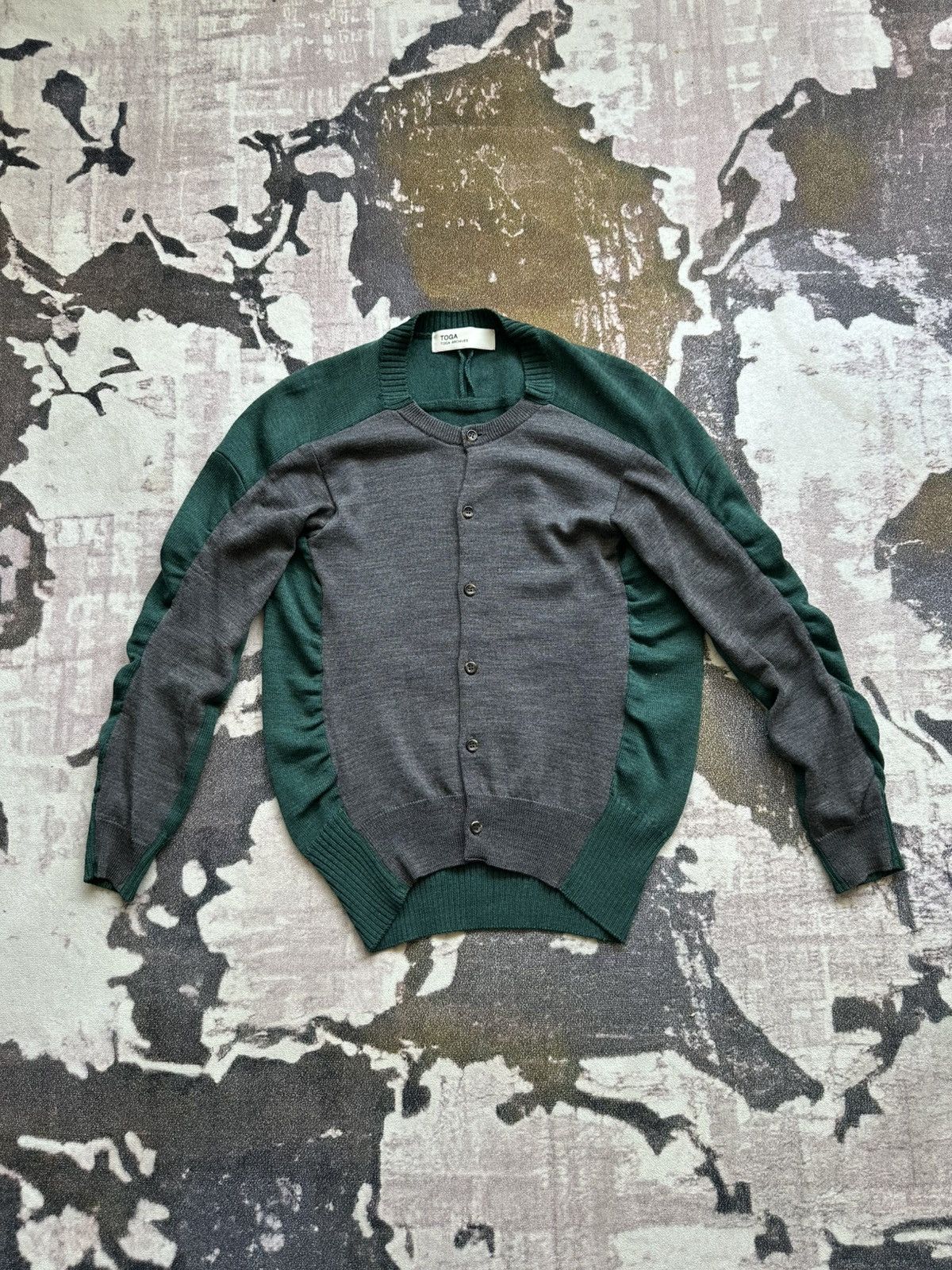 TOGA VIRILIS × Toga TOGA Toga Archives wool symmetrical knitwear Size US M / EU 48-50 / 2 - 2 Thumbnail