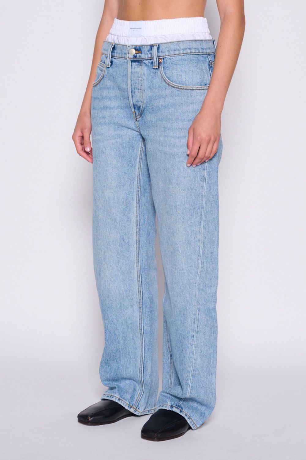 Alexander Wang o1s22i1n0225 Jeans in Blue Size 27" / US 4 / IT 40 - 2 Thumbnail