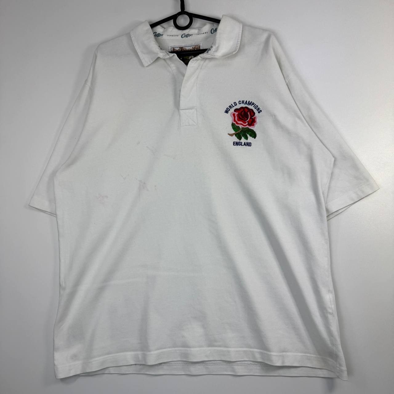 Other Vintage England Rugby World Champions Polo Shirt Size XL Size US XL / EU 56 / 4 - 1 Thumbnail